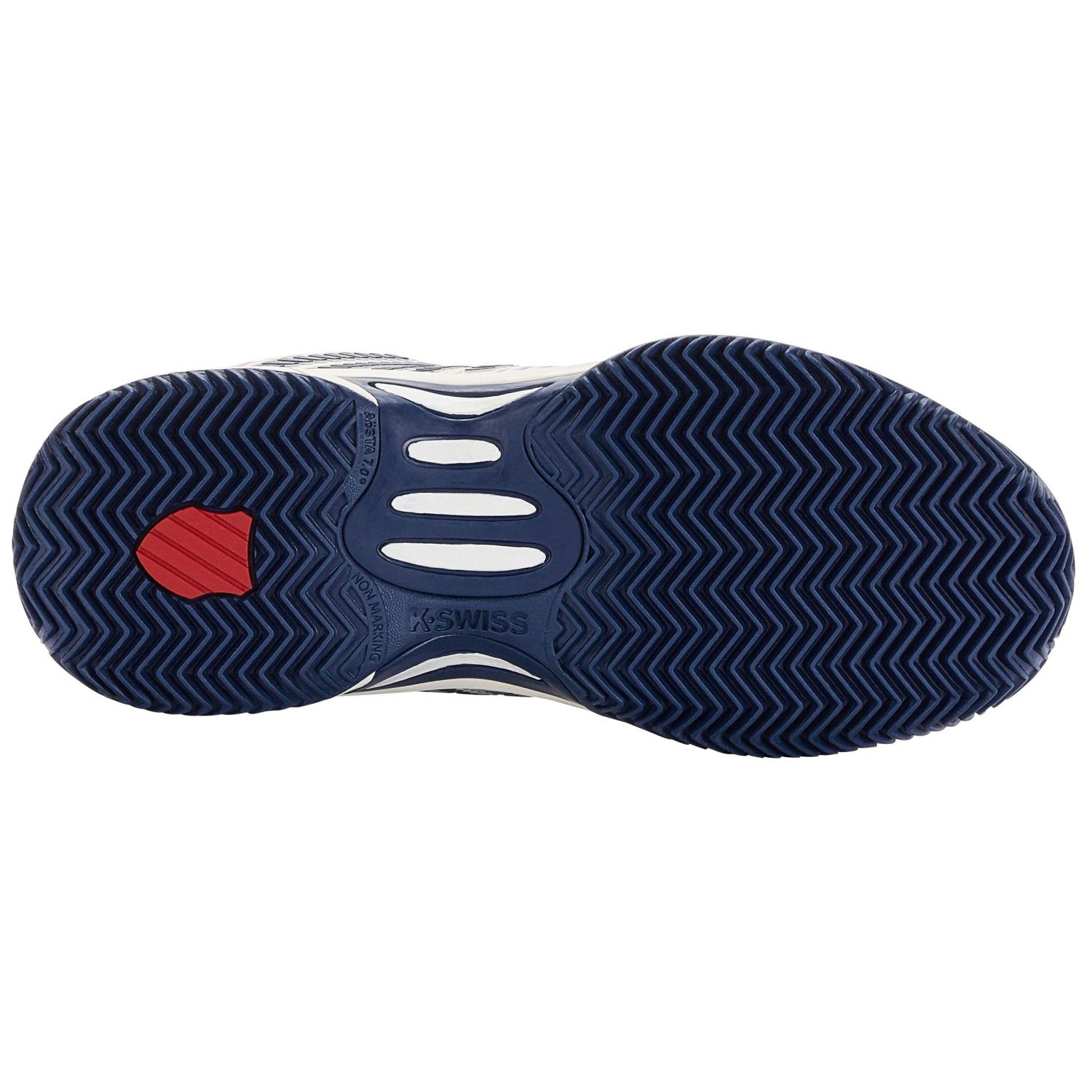 Zapatillas de tenis y pádel de niños HYPERCOURT EXPRESS 2 HB K·Swiss - Blanco / Azul Blanco / Azul-2