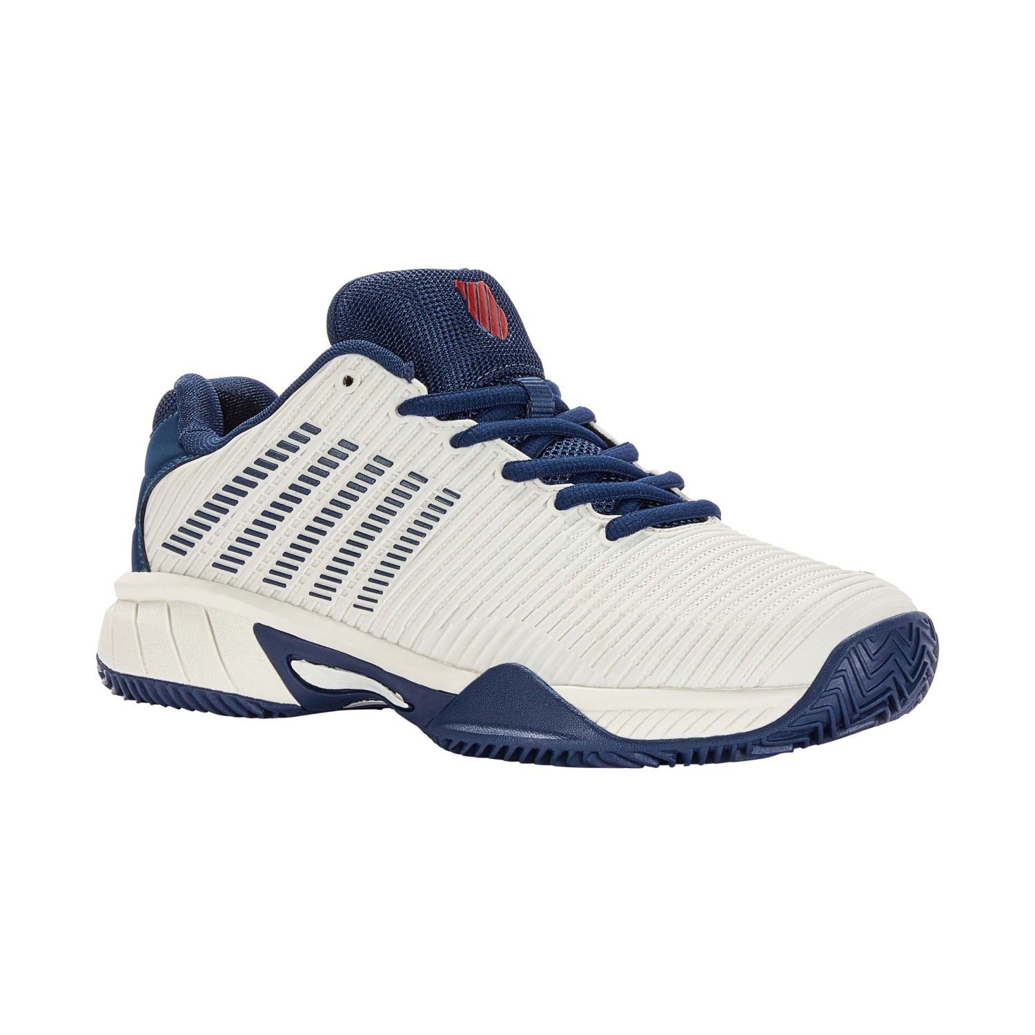 Zapatillas de tenis y pádel de niños HYPERCOURT EXPRESS 2 HB K·Swiss - Blanco / Azul Blanco / Azul-3