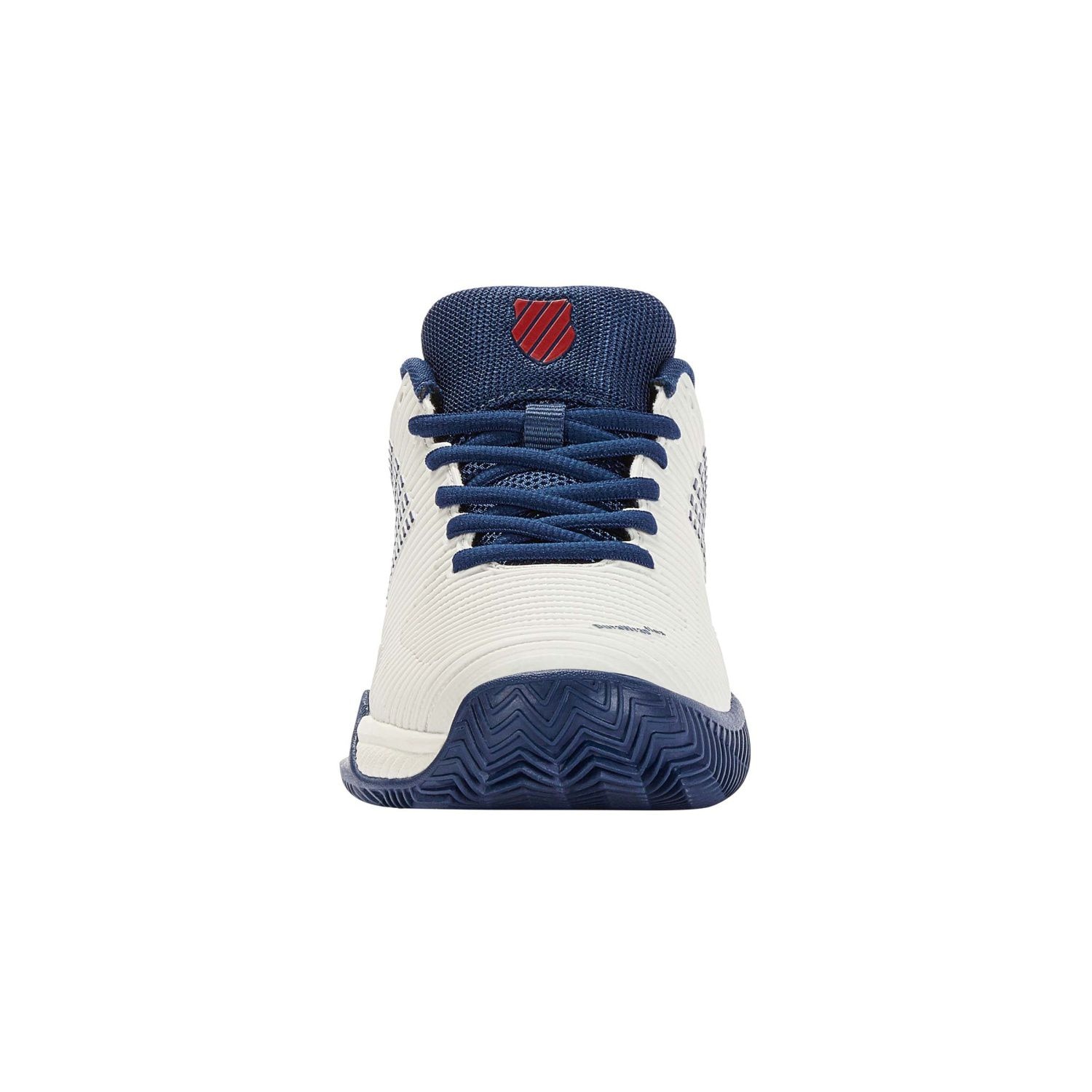 Zapatillas de tenis y pádel de niños HYPERCOURT EXPRESS 2 HB K·Swiss - Blanco / Azul Blanco / Azul-4