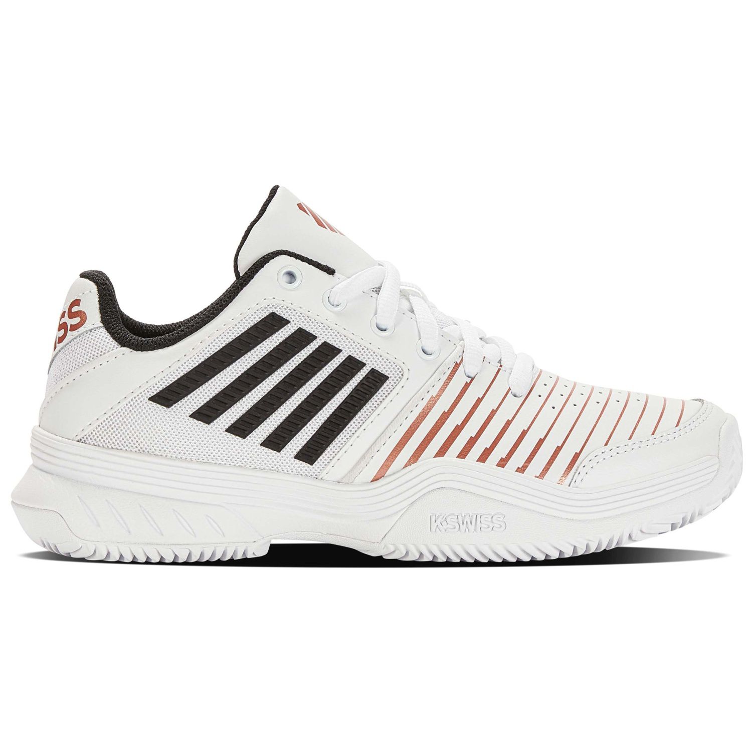 Zapatillas de tenis y pádel de mujer COURT EXPRESS HB K·Swiss - Blanco / Negro Blanco / Negro-1