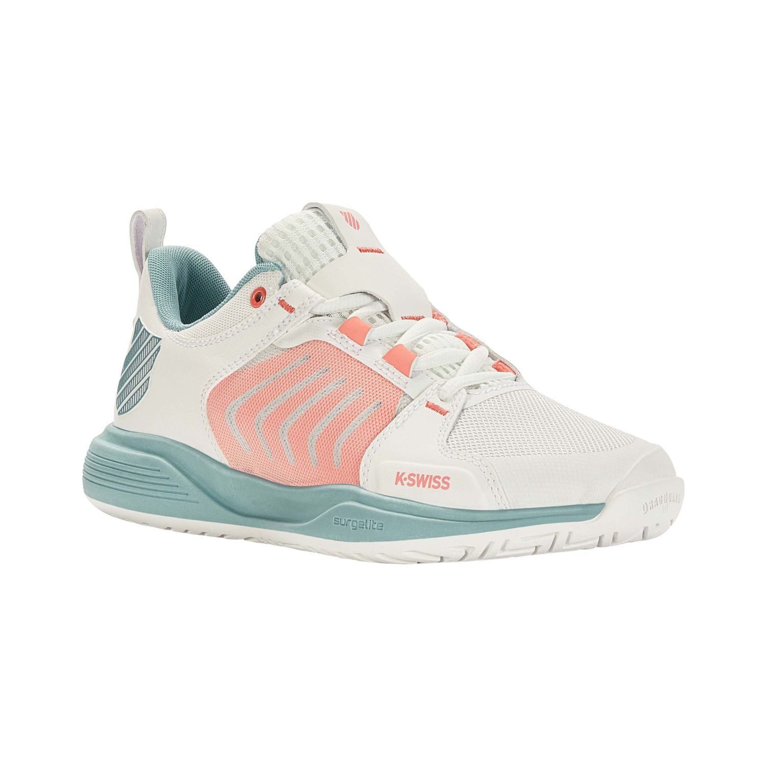 Zapatillas de tenis y pádel de mujer ULTRASHOT TEAM K·Swiss - Blanco Blanco-3