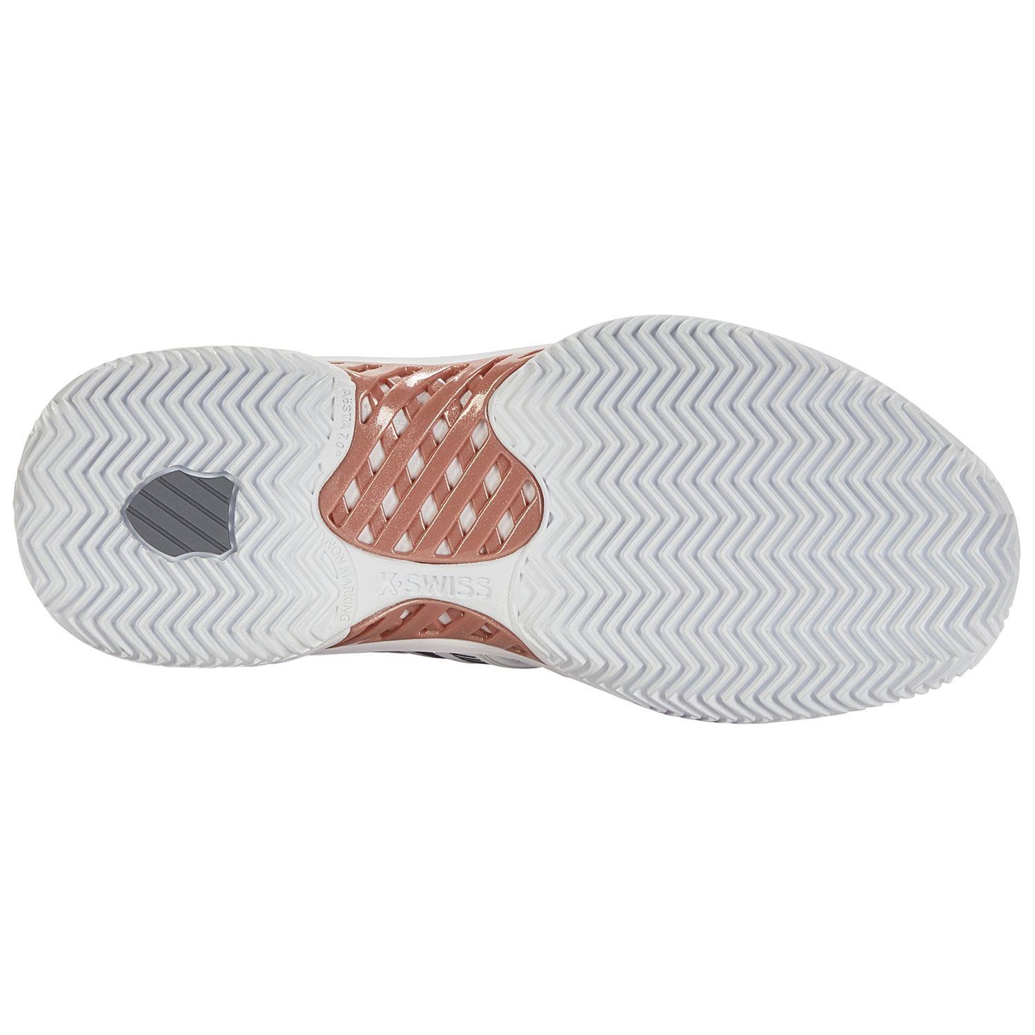Zapatillas de tenis y pádel de mujer EXPRESS LIGHT 3 HB K·Swiss - Blanco / Gris Blanco / Gris-2