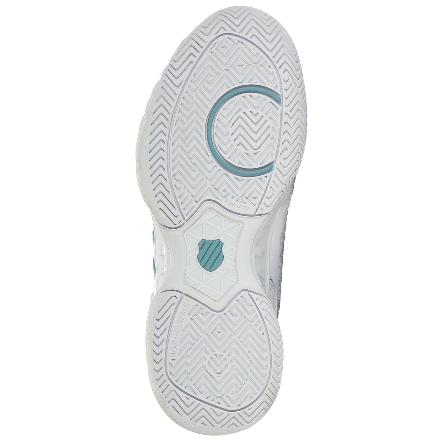 Zapatillas de tenis y pádel de mujer BIGSHOT LIGHT 4 K·Swiss - Blanco / Turquesa Blanco / Turquesa-2