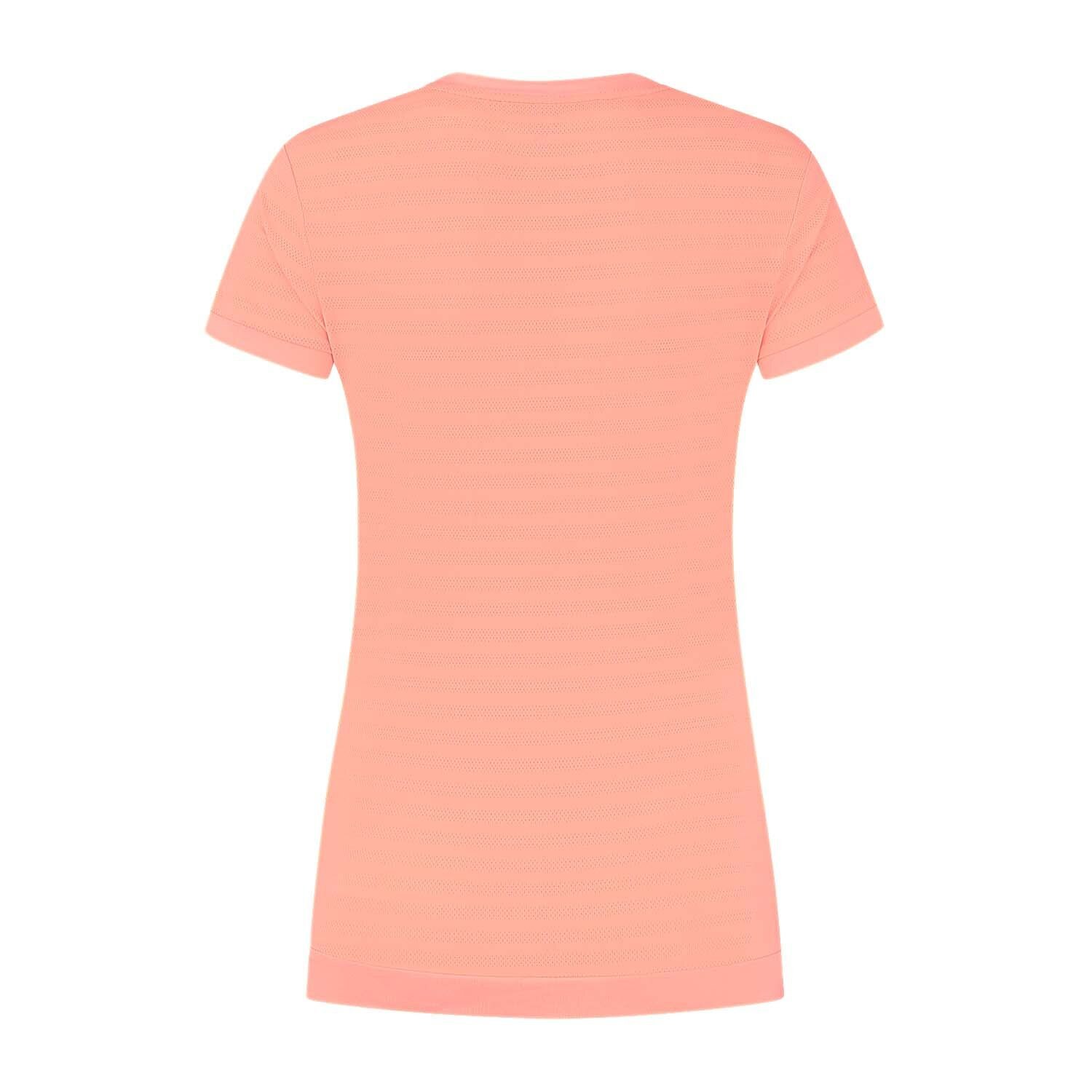 Camiseta de tenis y pádel de mujer HYPERCOURT V y NECK TOP K·Swiss - Rosa pastel Rosa pastel-2
