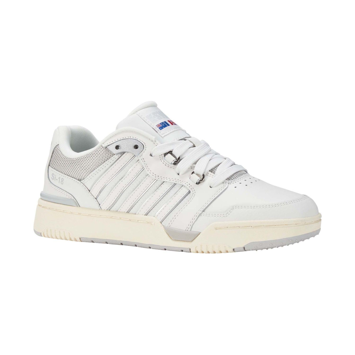 Zapatillas casual de hombre SI-18 RIVAL K·Swiss - Blanco / Gris Blanco / Gris-3