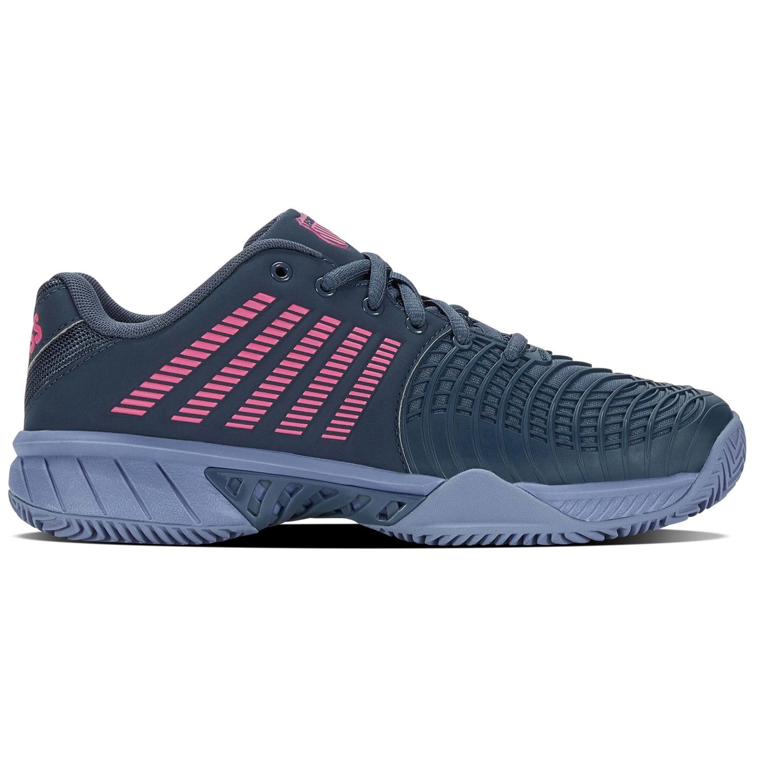 K-Swiss Zapatillas de tenis y pádel de mujer EXPRESS LIGHT 3 HB Blanco / Turquesa