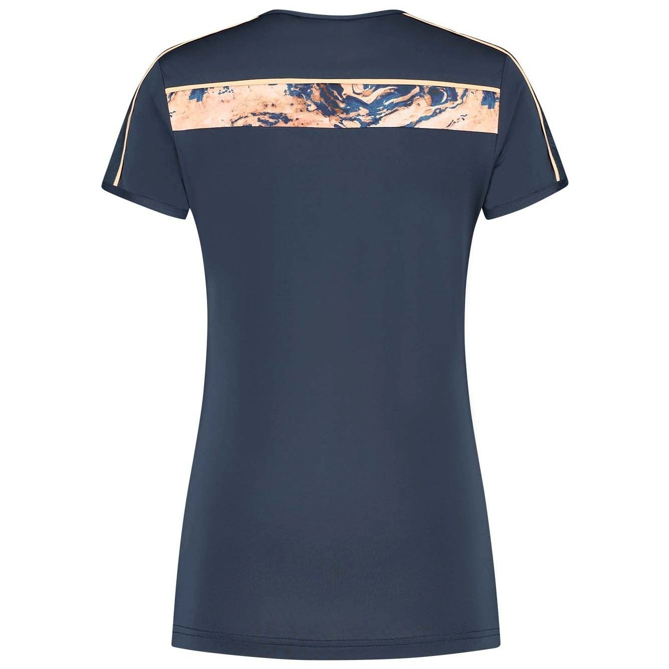 Camiseta de tenis y pádel de mujer HYPERCOURT CREW 3 K·Swiss - Azul marino Azul marino-2
