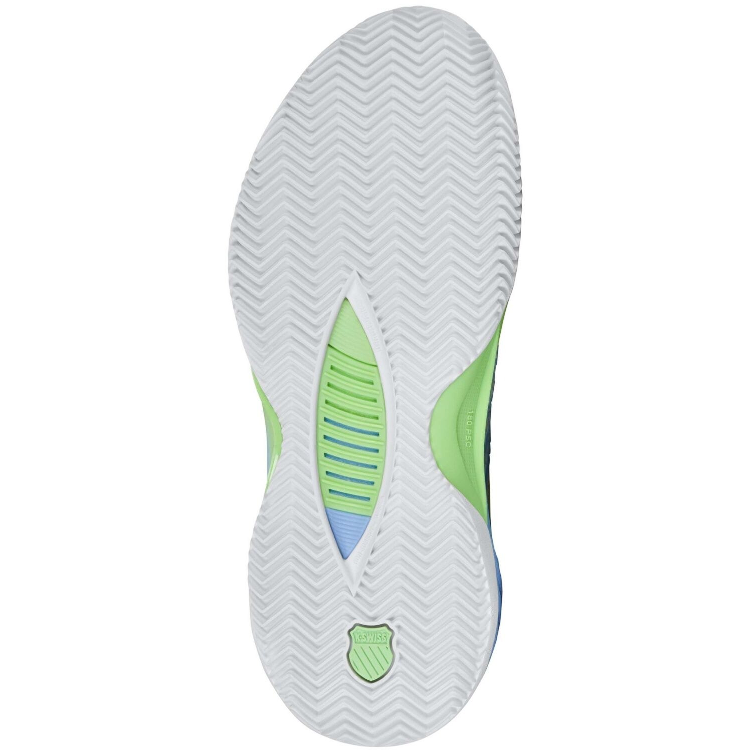 Imagen 2 de Zapatillas de tenis y pádel de mujer HYPERCOURT SUPREME 2 HB K·Swiss - Blanco / Verde Blanco / Verde