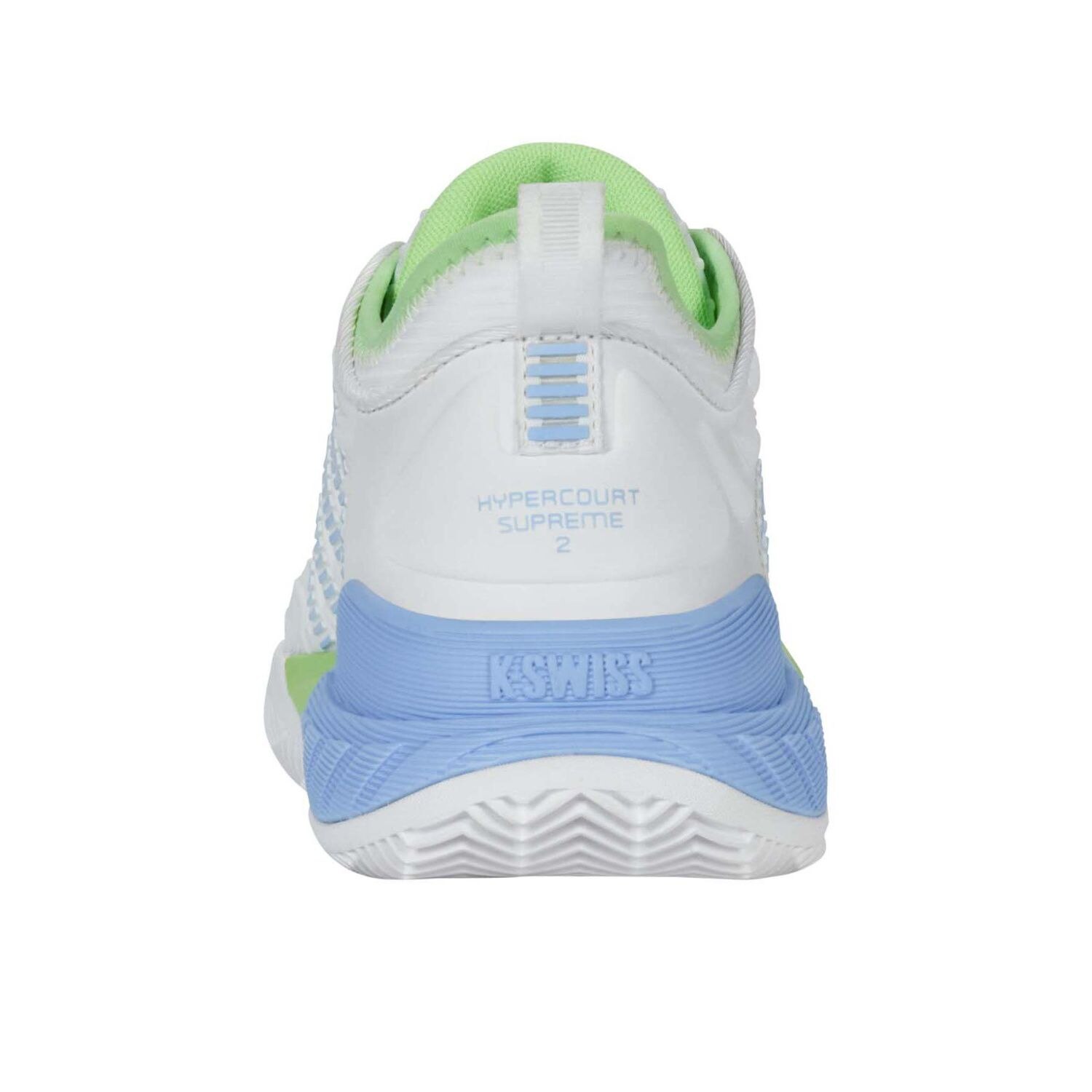 Imagen 5 de Zapatillas de tenis y pádel de mujer HYPERCOURT SUPREME 2 HB K·Swiss - Blanco / Verde Blanco / Verde