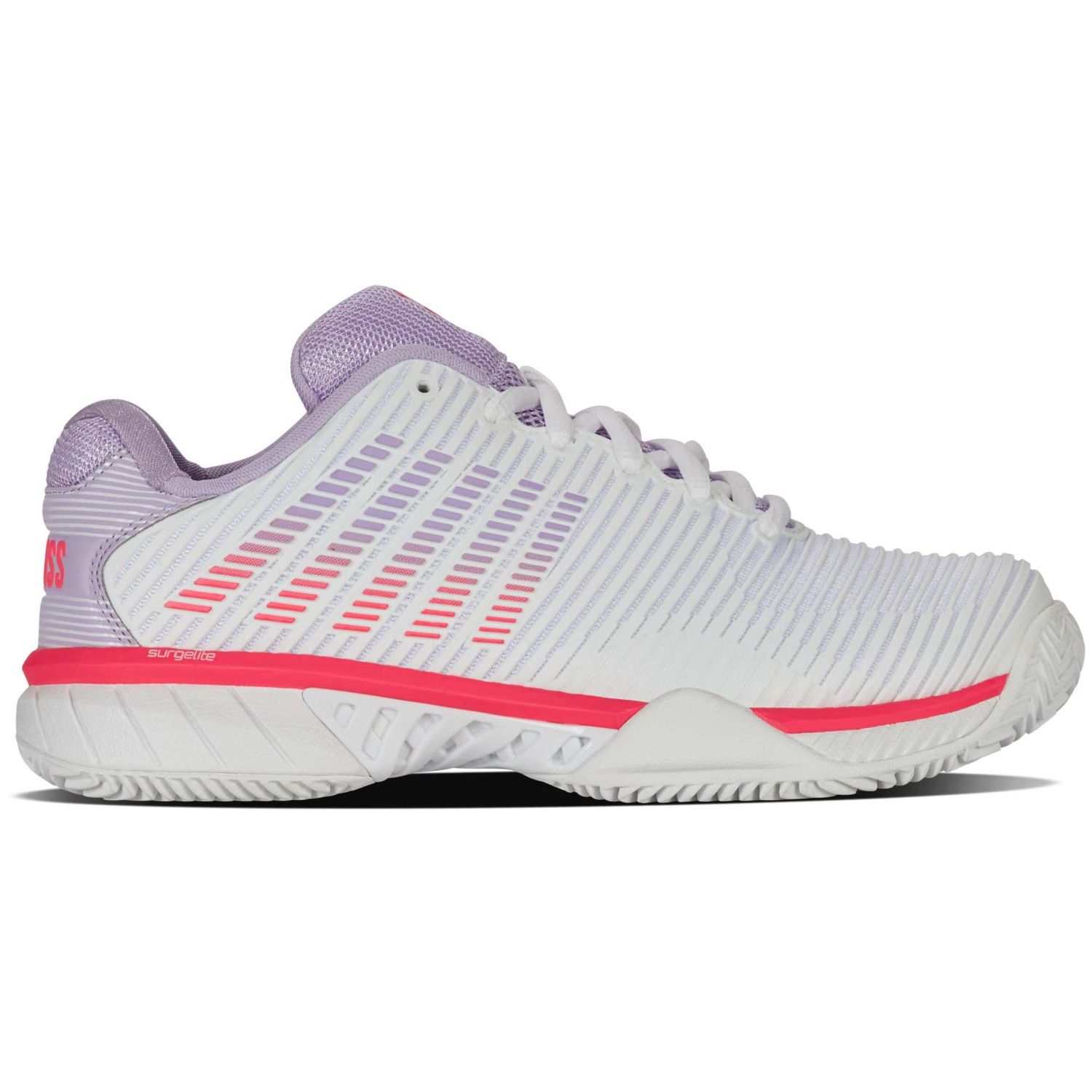 K-Swiss Zapatillas de tenis y pádel de mujer HYPERCOURT EXPRESS 2 HB Blanco / Azul