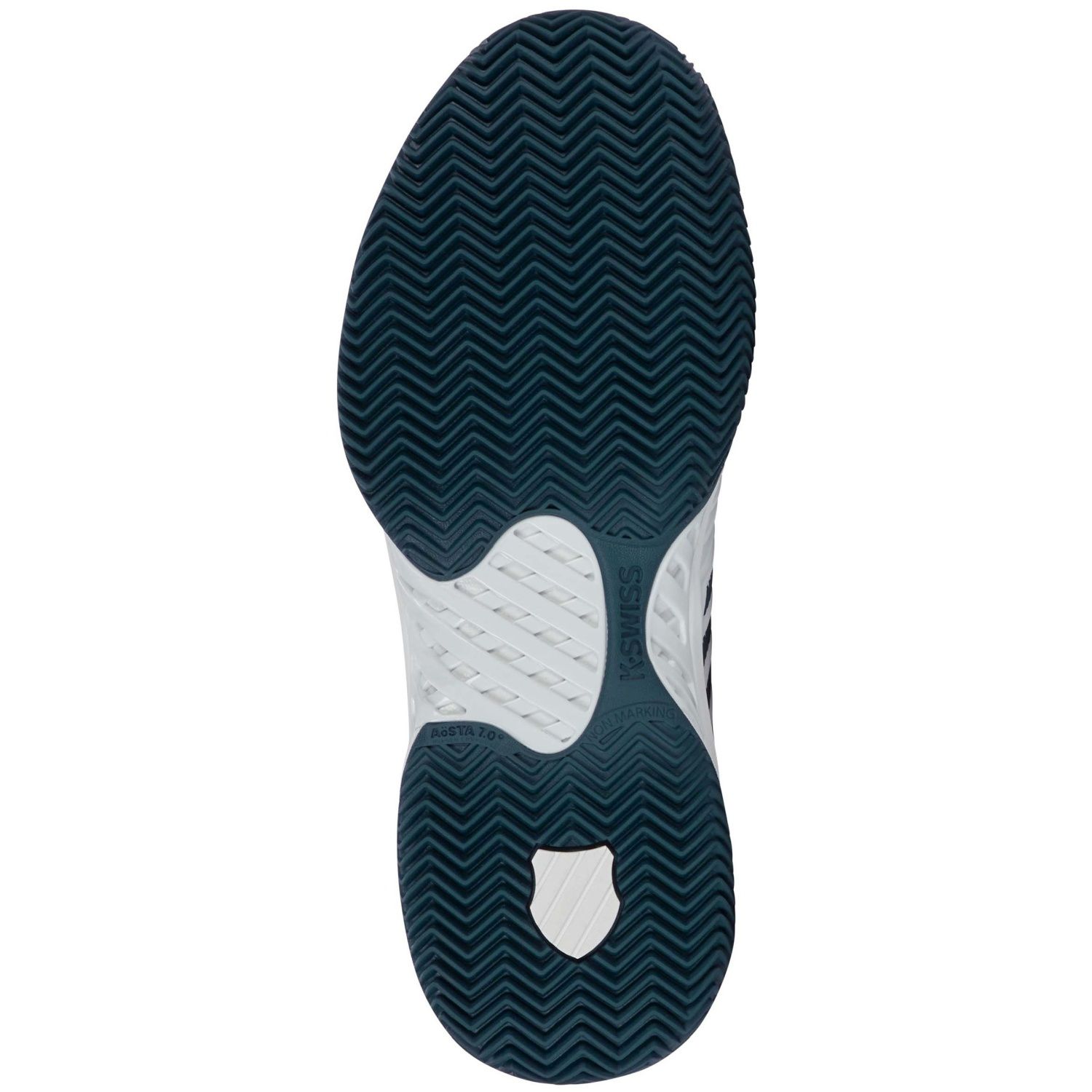 Zapatillas de tenis y pádel de hombre EXPRESS LIGHT 3 HB K·Swiss - Blanco / Turquesa Blanco / Turquesa-2