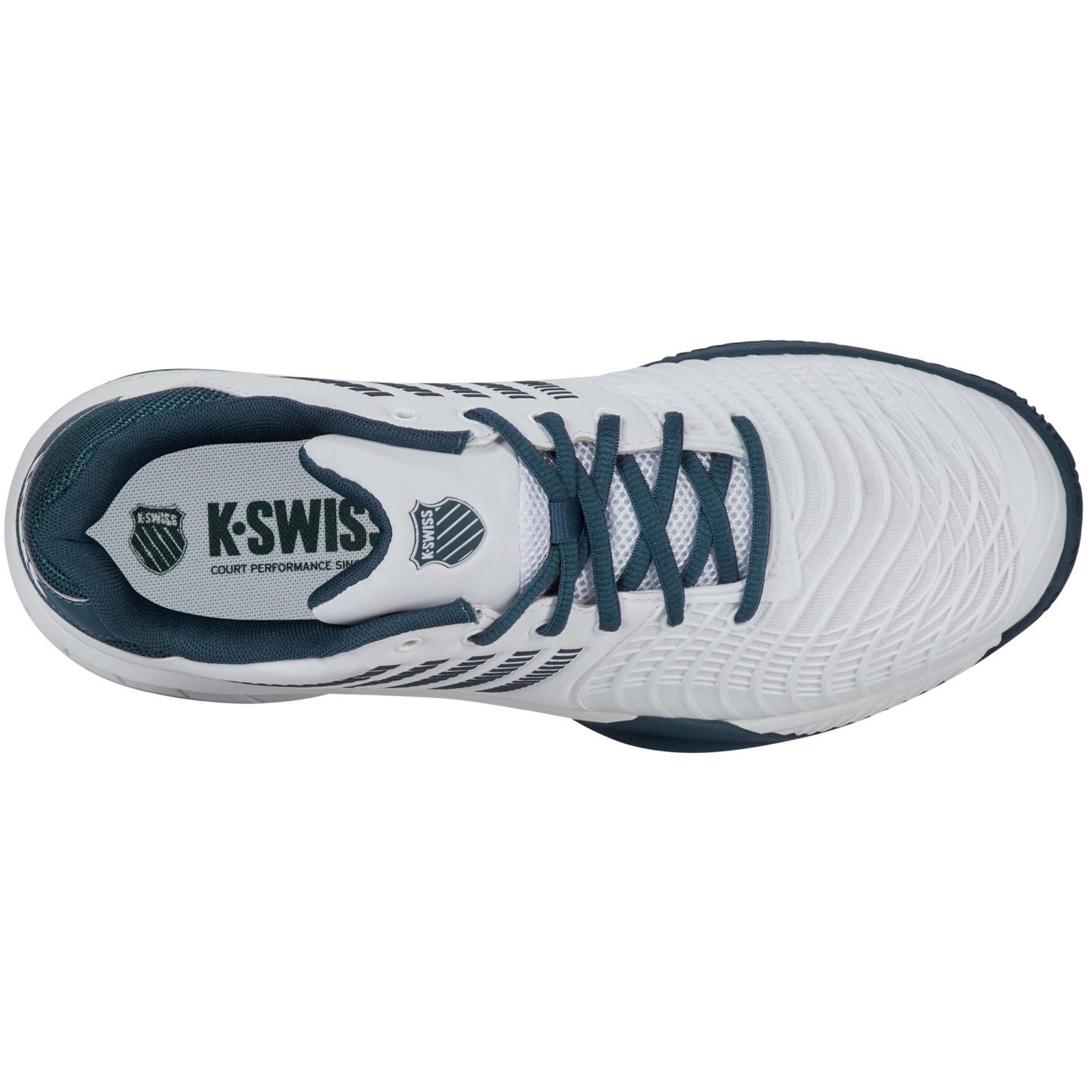 Zapatillas de tenis y pádel de hombre EXPRESS LIGHT 3 HB K·Swiss - Blanco / Turquesa Blanco / Turquesa-6