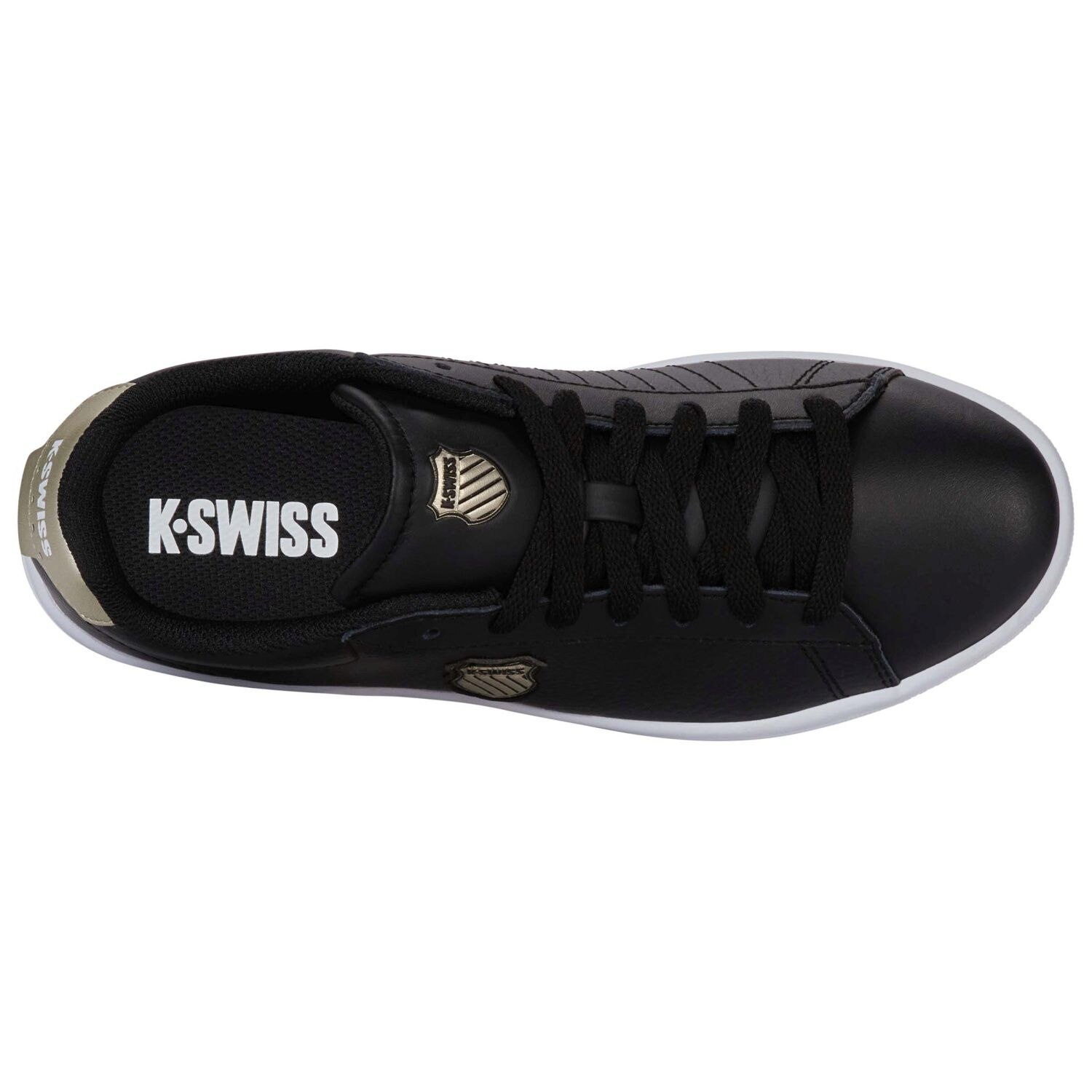 Zapatillas casual de mujer COURT SHIELD II K·Swiss - Negro Negro-6