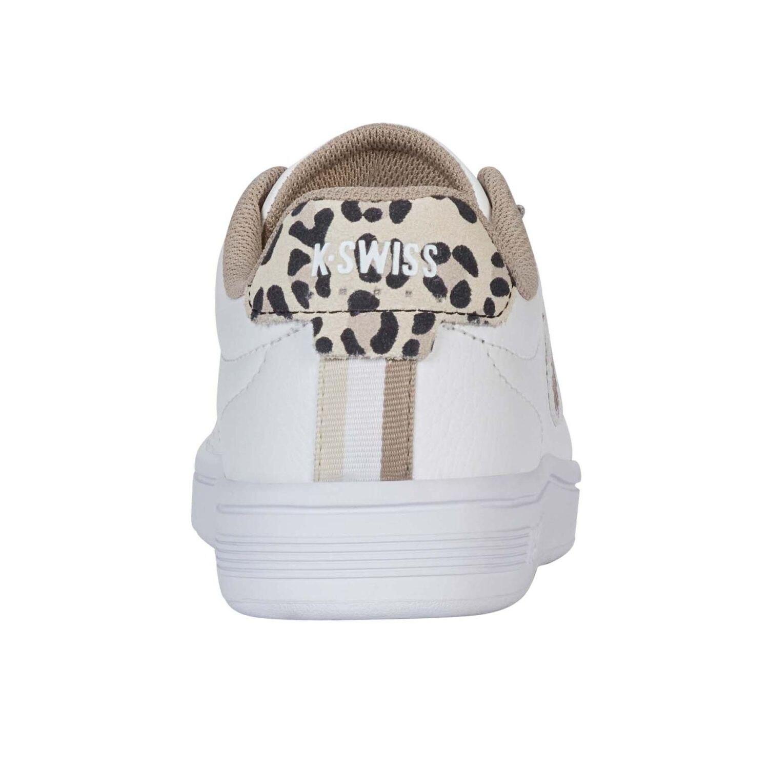 Zapatillas casual de mujer COURT SHIELD II K·Swiss - Blanco/Marrón Blanco/Marrón-5