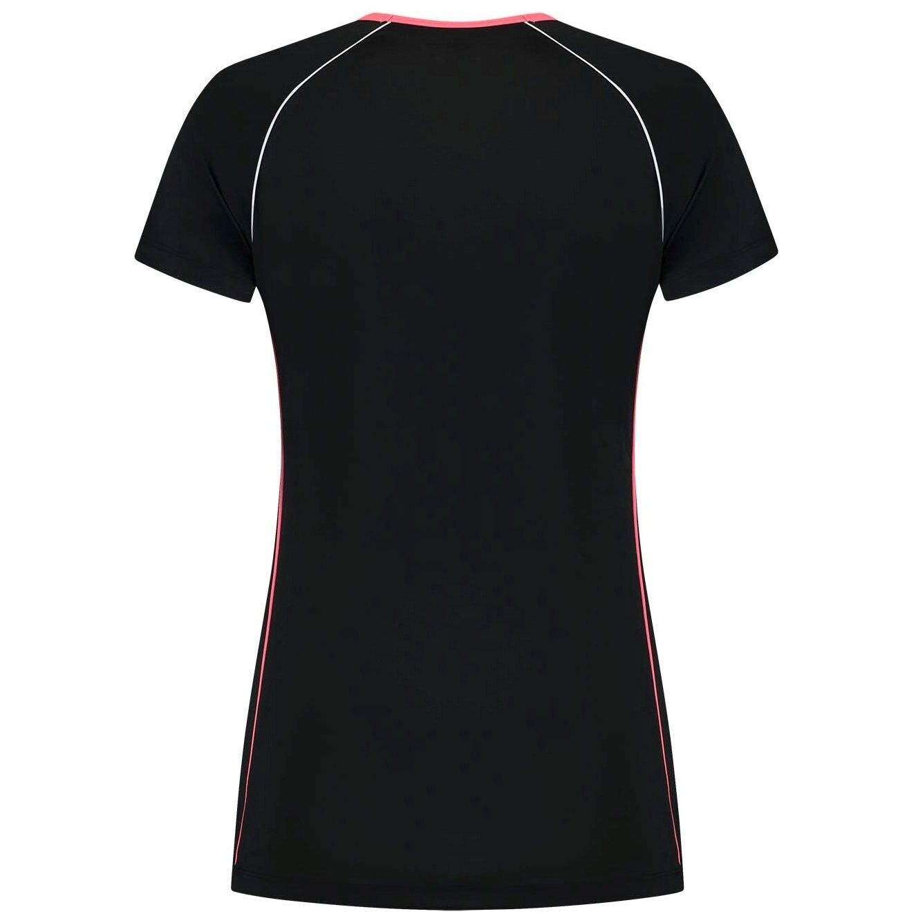 Camiseta de tenis y pádel de mujer HYPERCOURT CREW 4 K·Swiss - Negro Negro-2