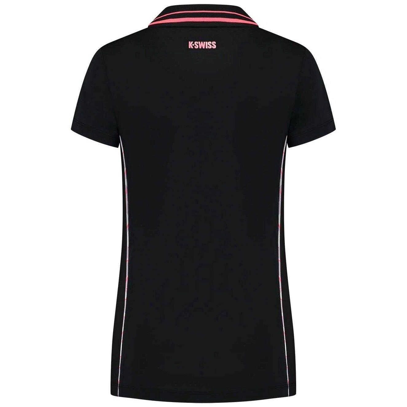 Imagen 2 de Polo de tenis y pádel de mujer HYPERCOURT 6 K·Swiss - Negro Negro