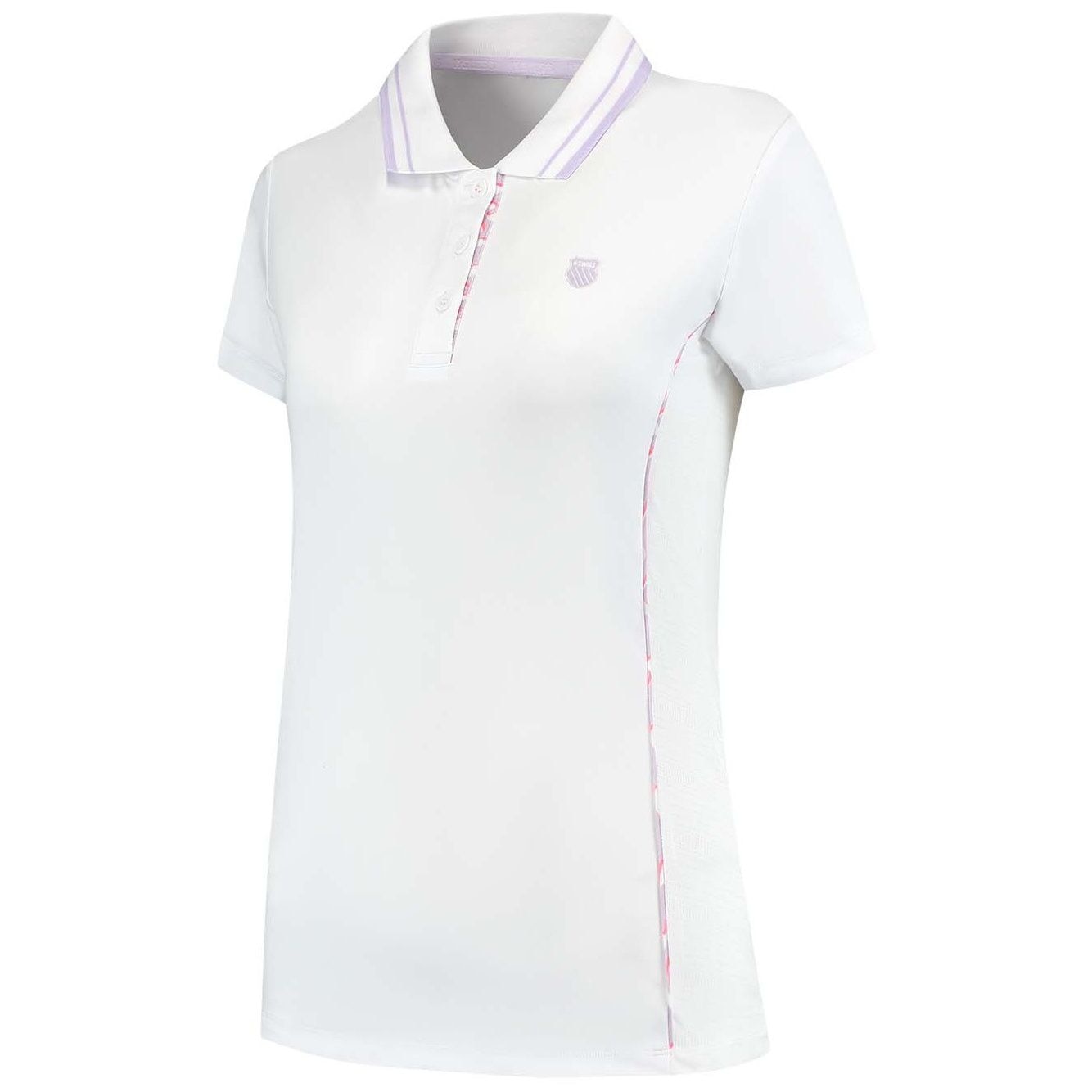 Imagen 1 de Polo de tenis y pádel de mujer HYPERCOURT 6 K·Swiss - Blanco Blanco