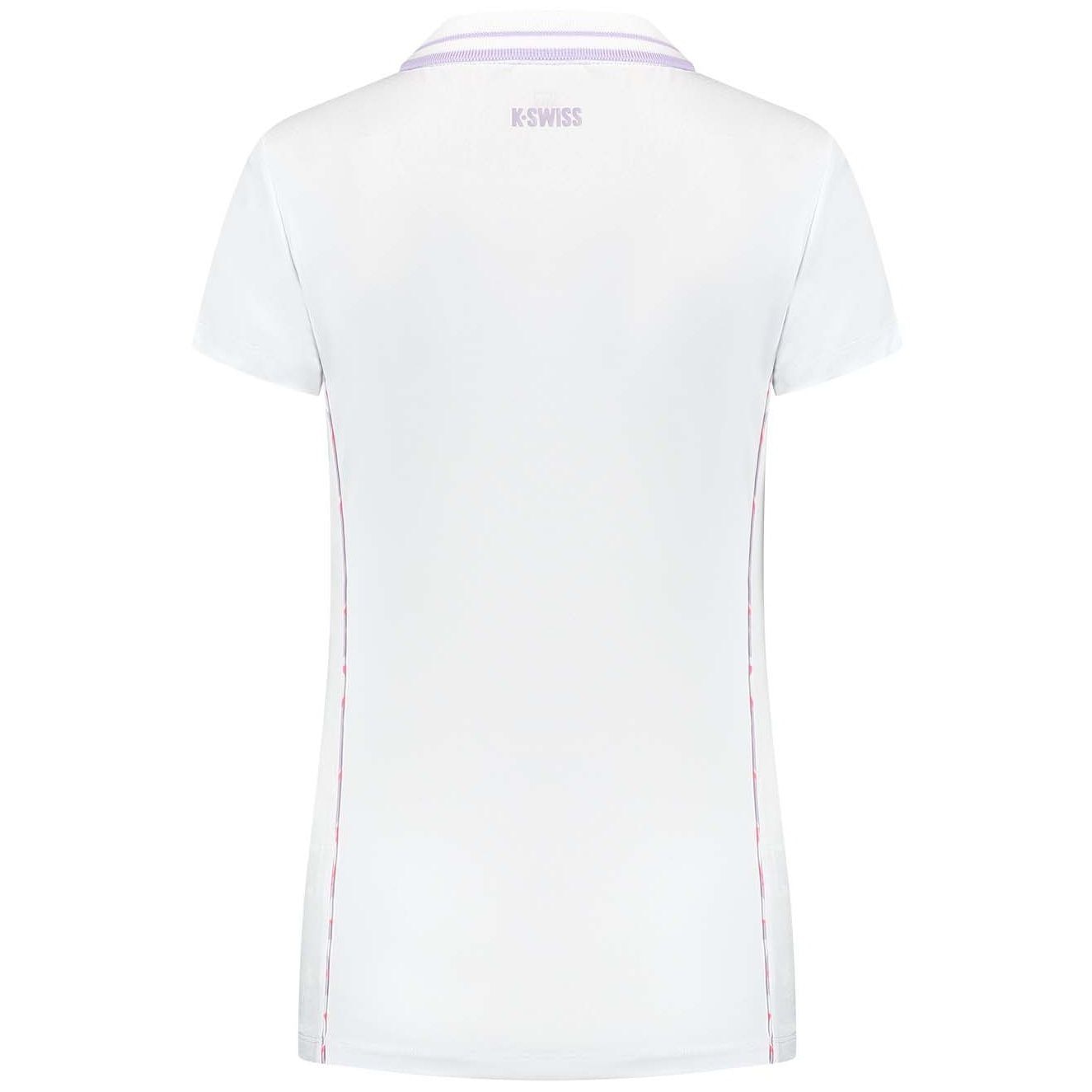 Imagen 2 de Polo de tenis y pádel de mujer HYPERCOURT 6 K·Swiss - Blanco Blanco
