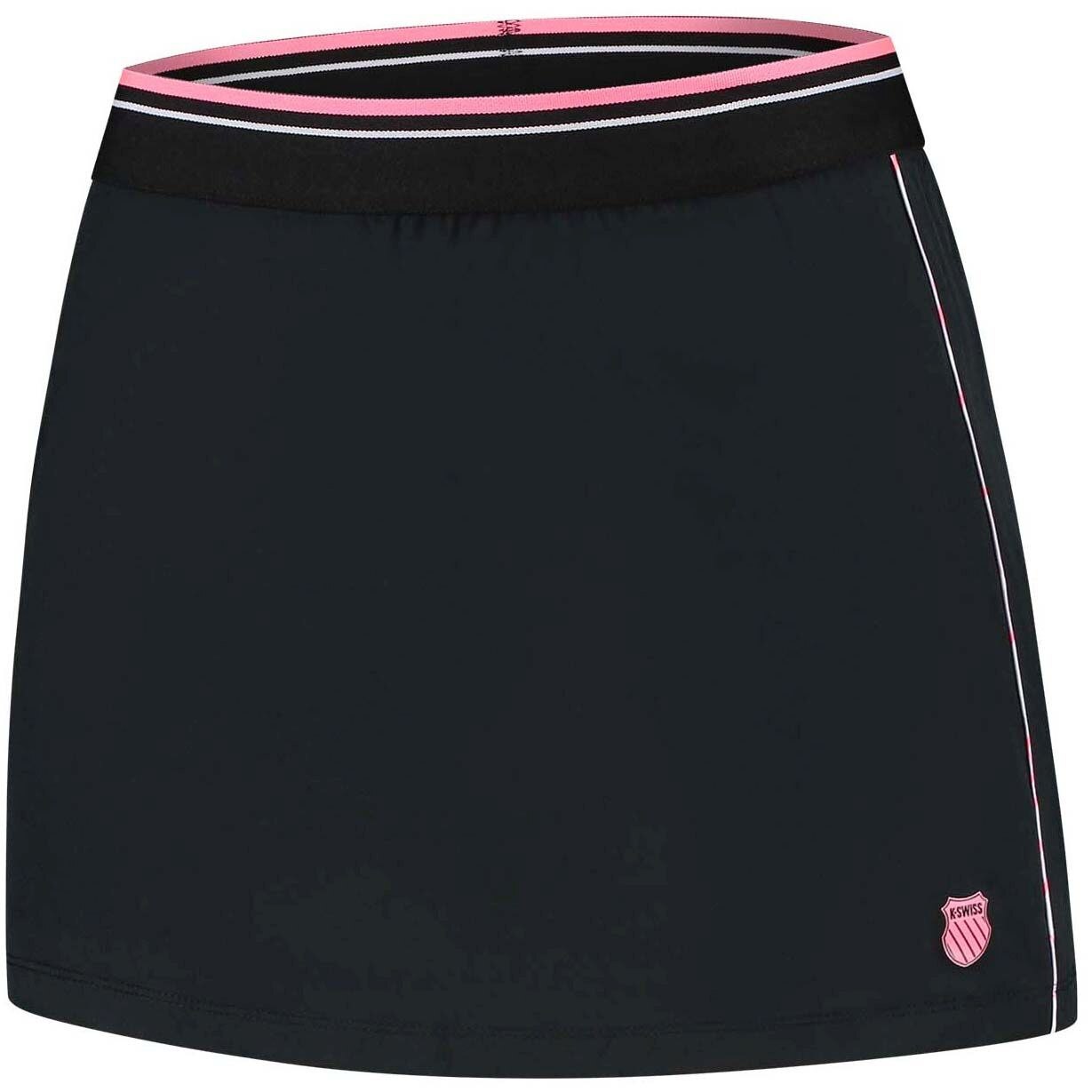 Imagen 0 de Falda de tenis y pádel de mujer HYPERCOURT 6 K·Swiss Negro