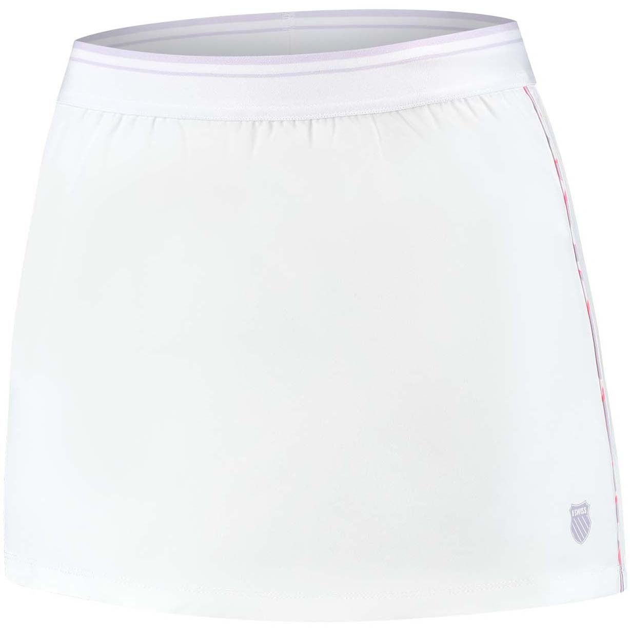 Imagen 1 de Falda de tenis y pádel de mujer HYPERCOURT 6 K·Swiss - Blanco Blanco