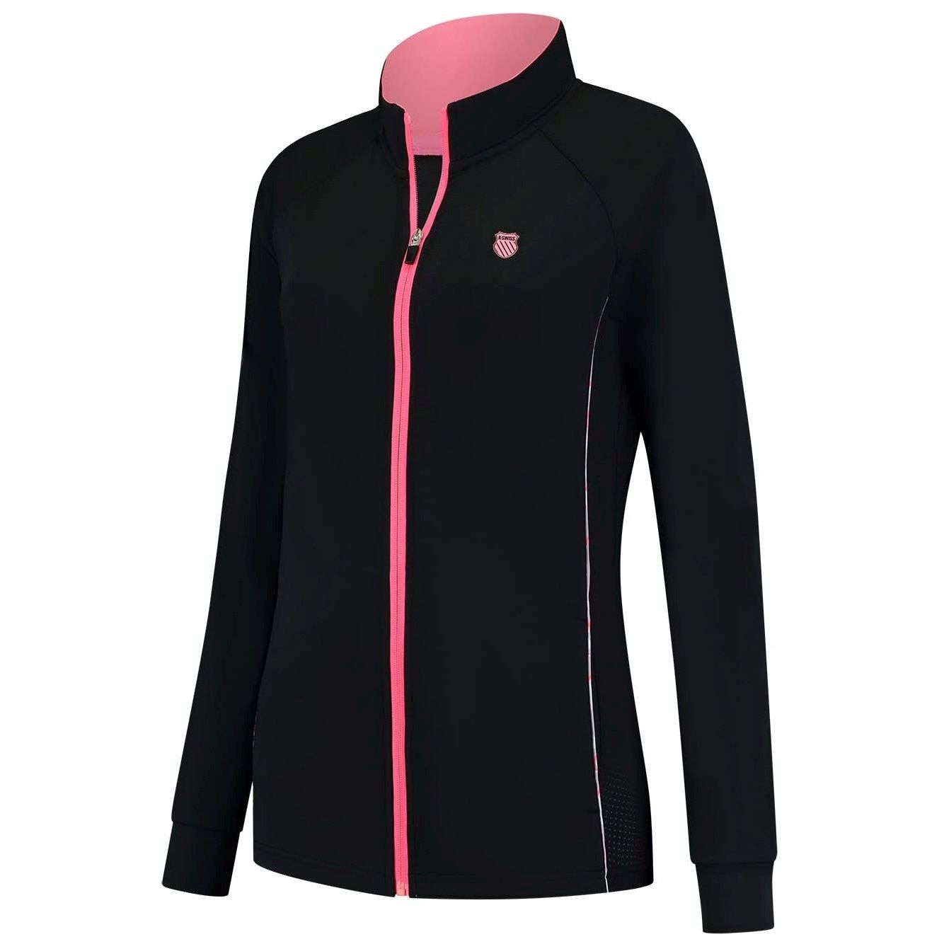 Imagen 0 de Chaqueta de tenis y pádel de mujer HYPERCOURT 4 K·Swiss Negro