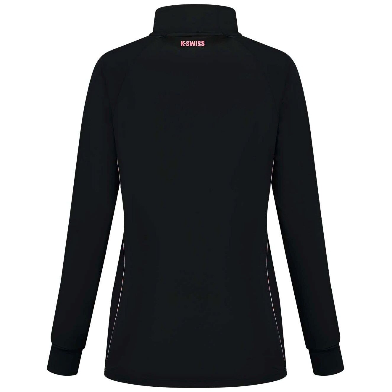Chaqueta de tenis y pádel de mujer HYPERCOURT 4 K·Swiss - Negro Negro-2