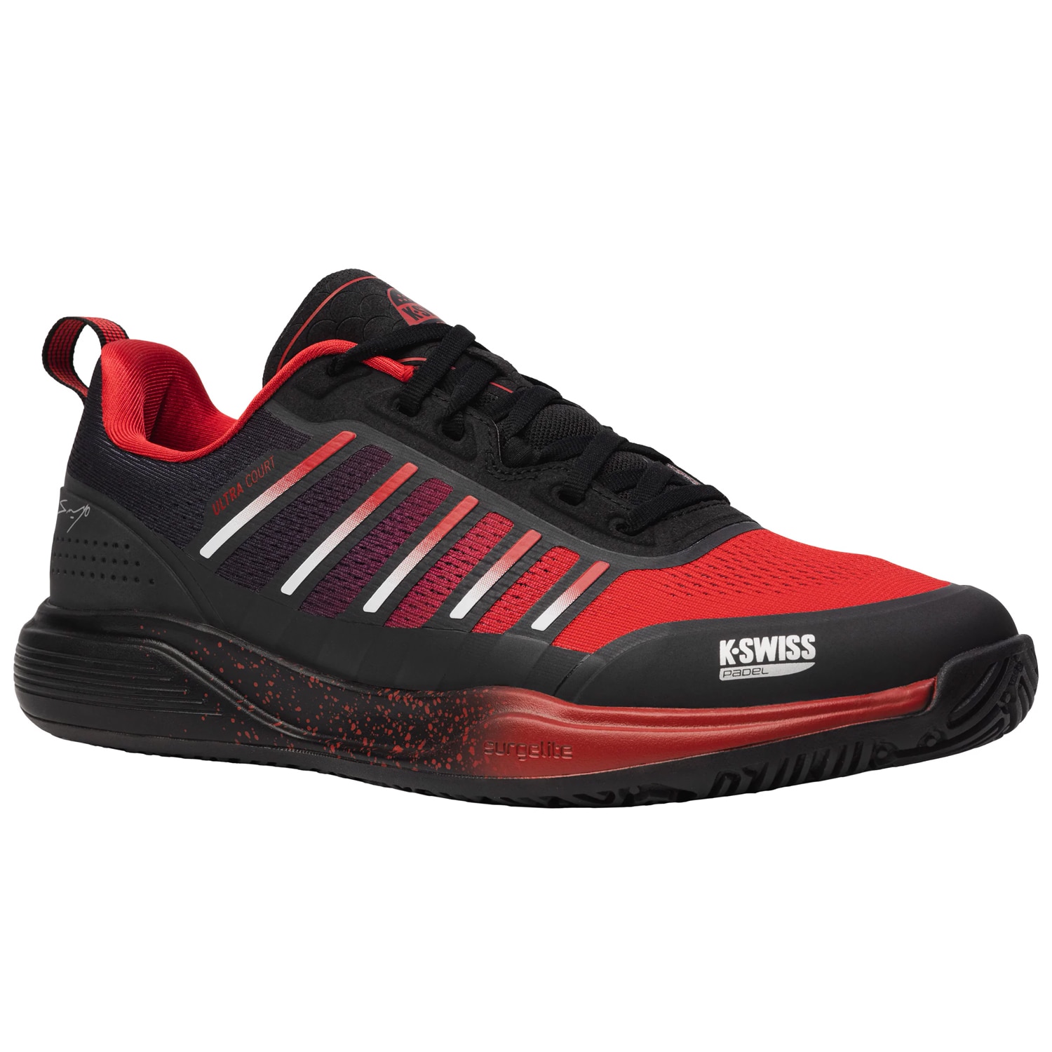 Zapatillas de pádel de hombre ULTRA COURT PADEL SANYO K·Swiss - Rojo Rojo-3