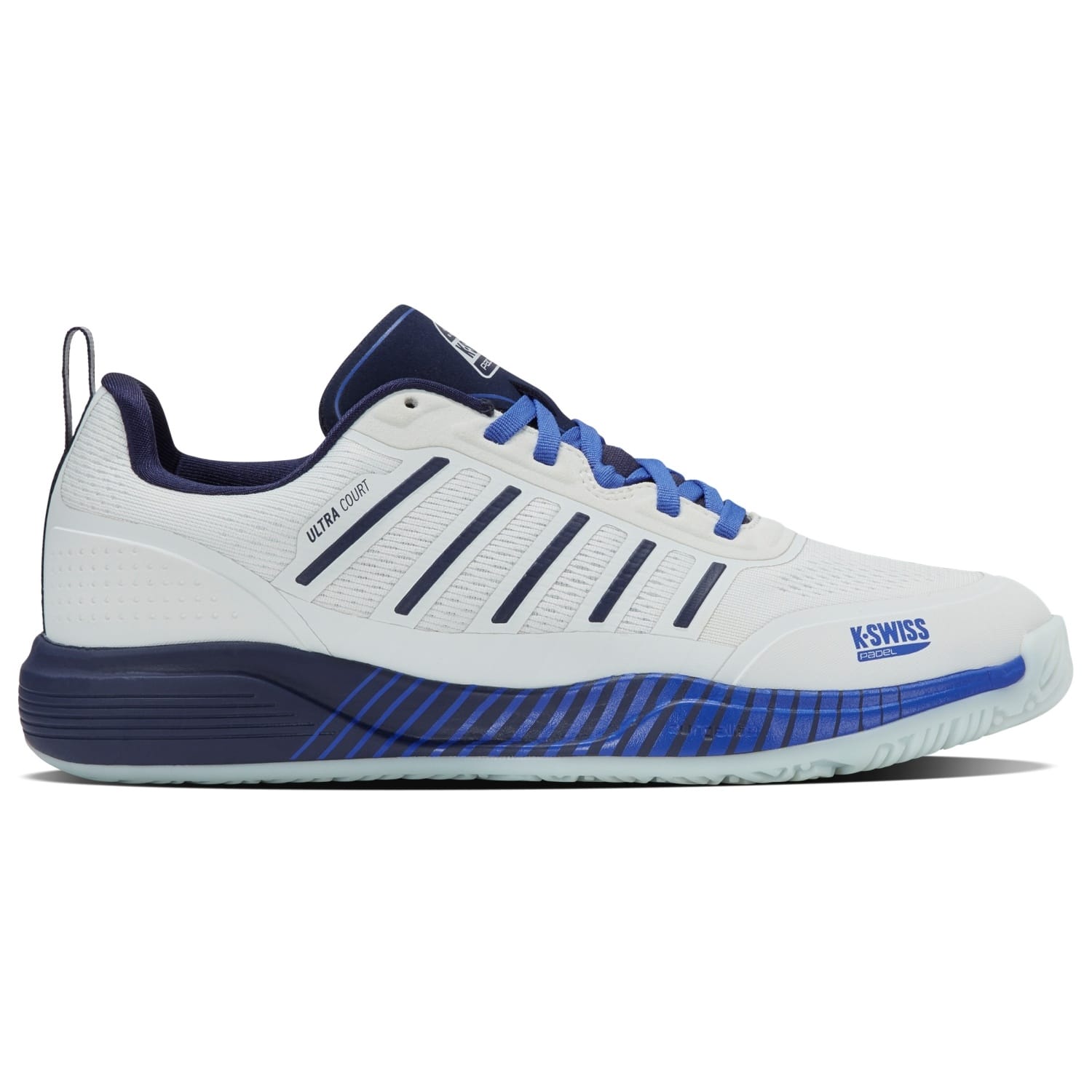 Zapatillas de pádel de hombre ULTRA COURT PADEL SANYO K·Swiss - Blanco / Azul Blanco / Azul-1