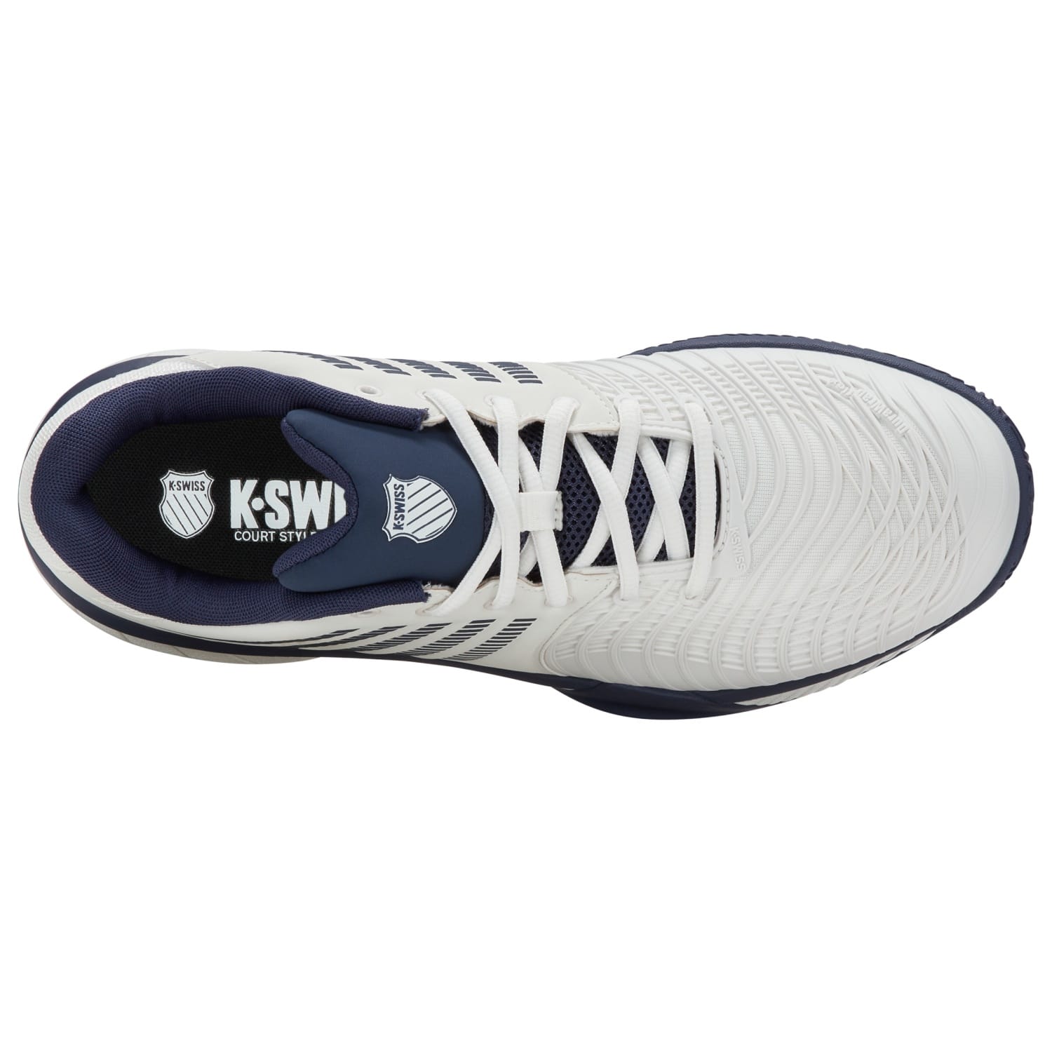 Imagen 7 de Zapatillas de tenis y pádel de hombre EXPRESS LIGHT 3 CLAY K·Swiss - Blanco / Azul Blanco / Azul