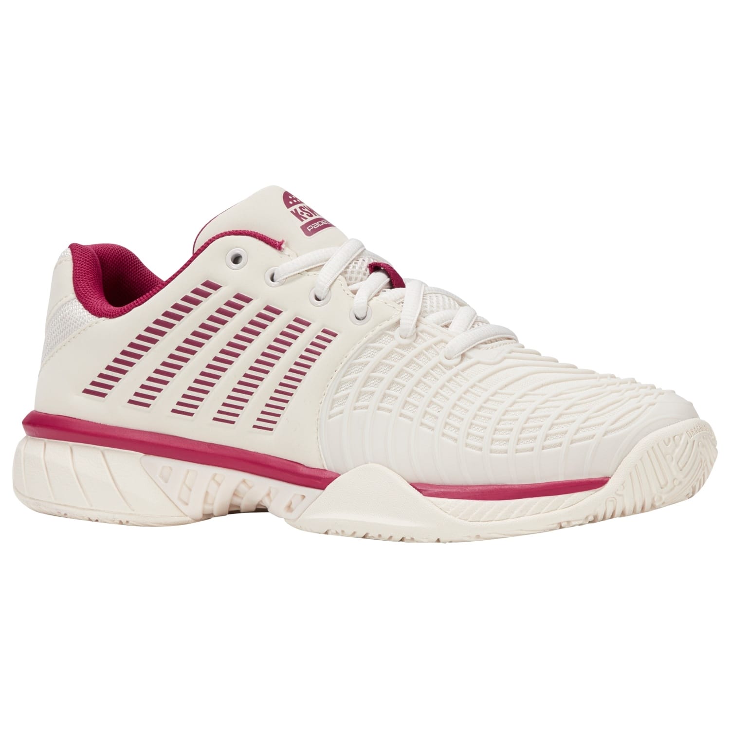 Imagen 3 de Zapatillas de pádel de mujer EXPRS LIGHT 3 PADEL K·Swiss - Blanco / Rosa Blanco / Rosa