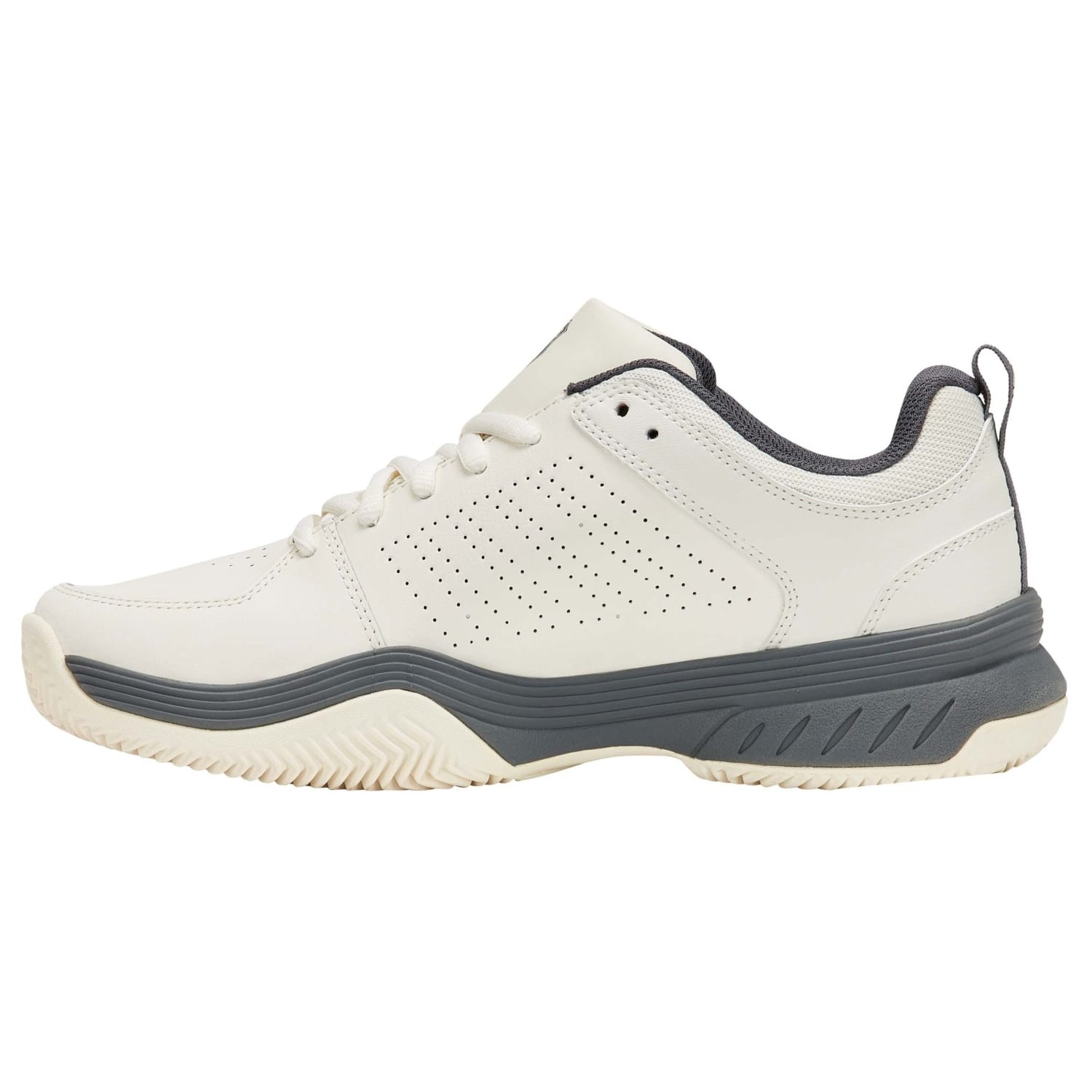Imagen 6 de Zapatillas de tenis y pádel de hombre COURT EXPRESS 2 CLAY K·Swiss - Blanco / Gris Blanco / Gris