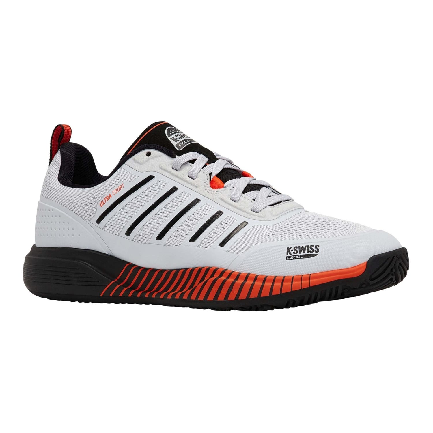 Zapatillas de pádel de hombre ULTRA COURT PADEL K·Swiss - Blanco / Naranja Blanco / Naranja-3