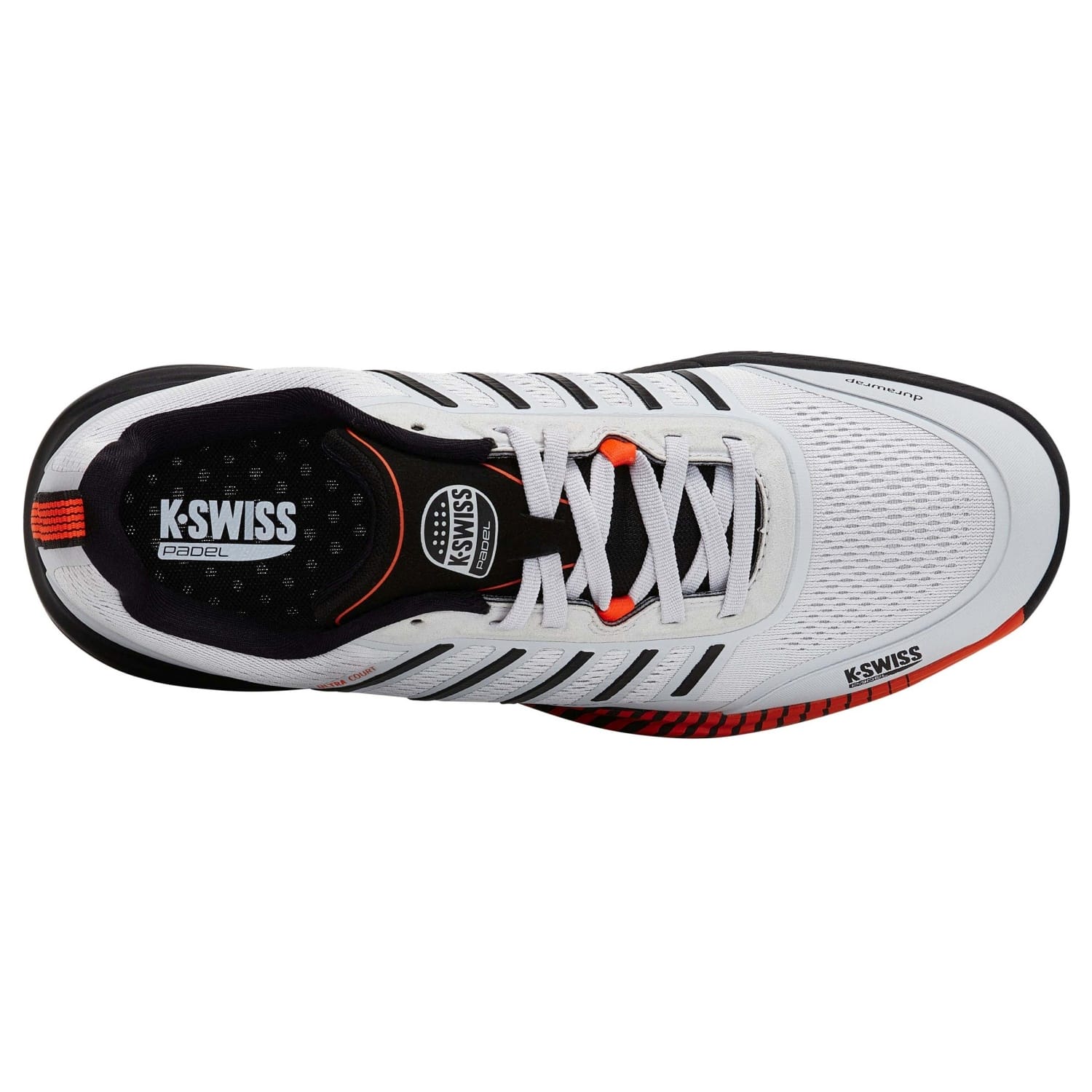 Zapatillas de pádel de hombre ULTRA COURT PADEL K·Swiss - Blanco / Naranja Blanco / Naranja-7