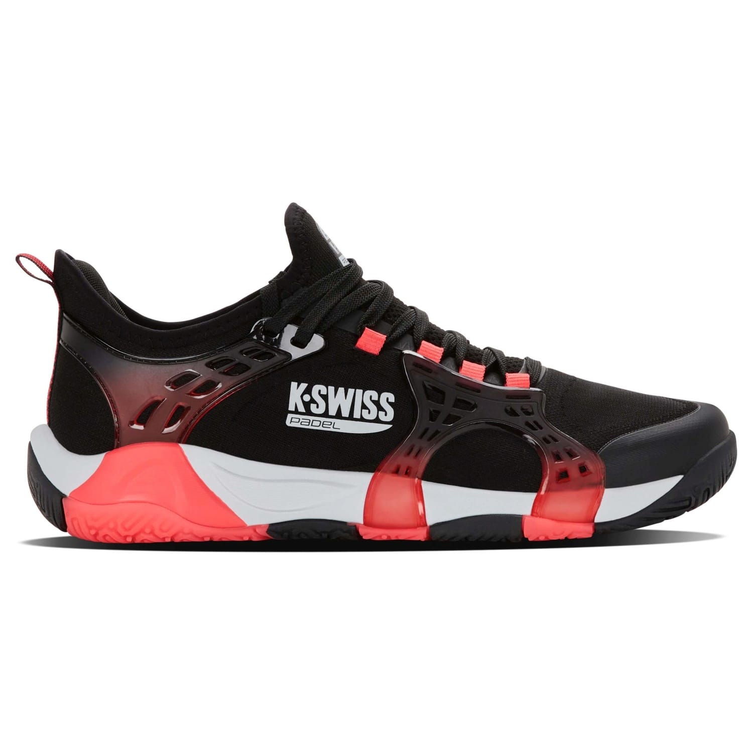 Zapatillas de pádel de hombre K-FRAME PADEL K·Swiss - Negro / Rojo Negro / Rojo-1