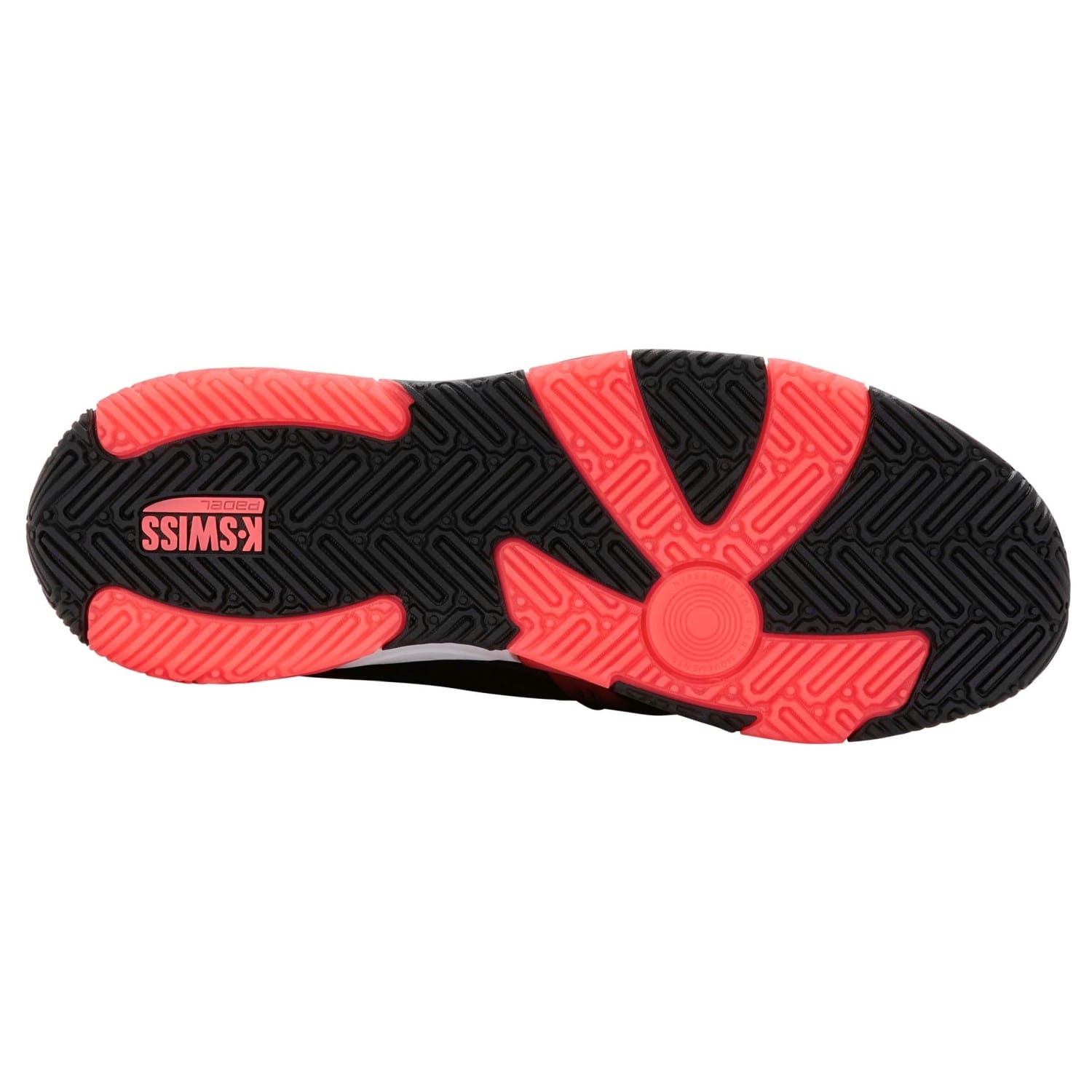 Zapatillas de pádel de hombre K-FRAME PADEL K·Swiss - Negro / Rojo Negro / Rojo-2