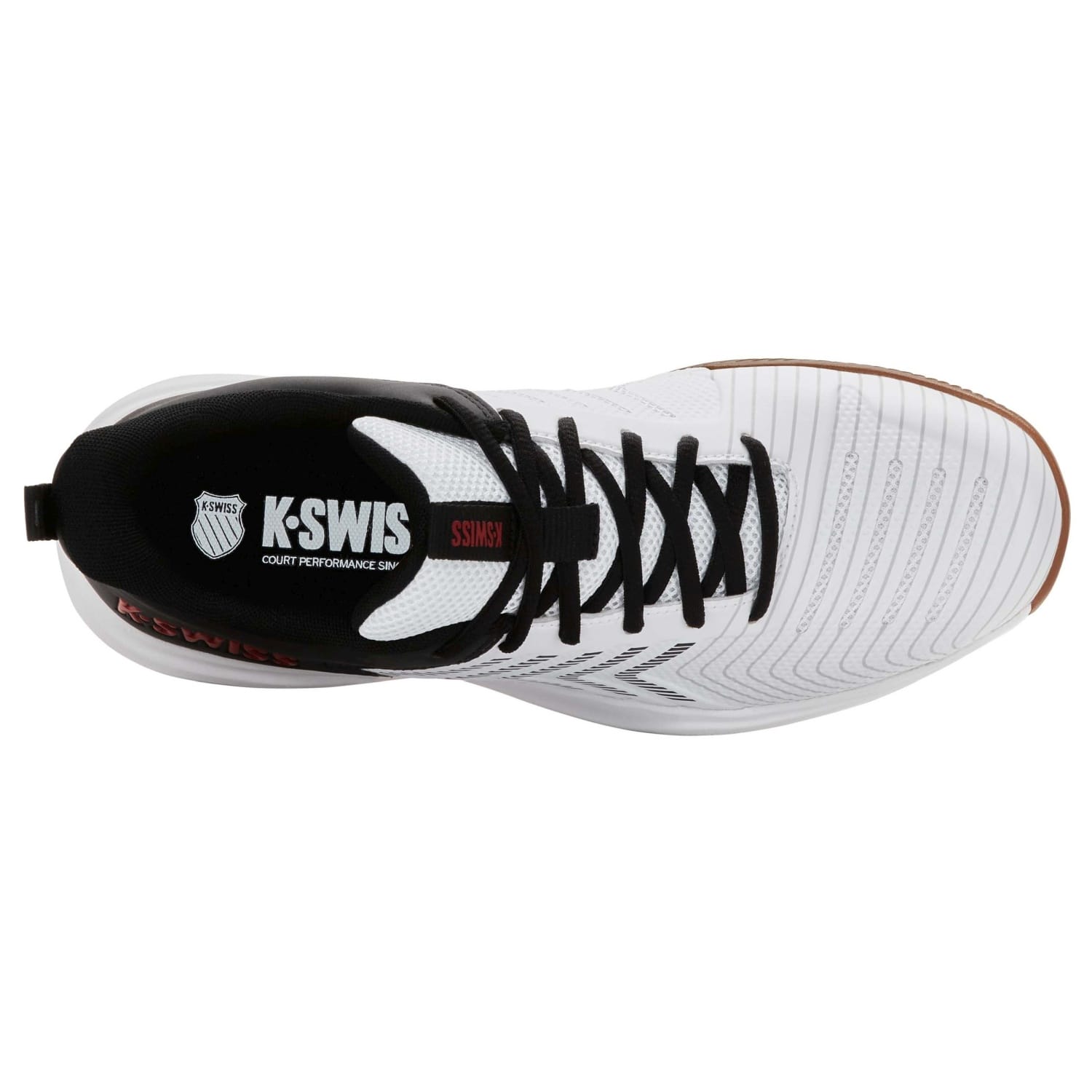 Zapatillas indoor de hombre ULTRASHOT TR INDR K·Swiss - Blanco / Negro Blanco / Negro-7