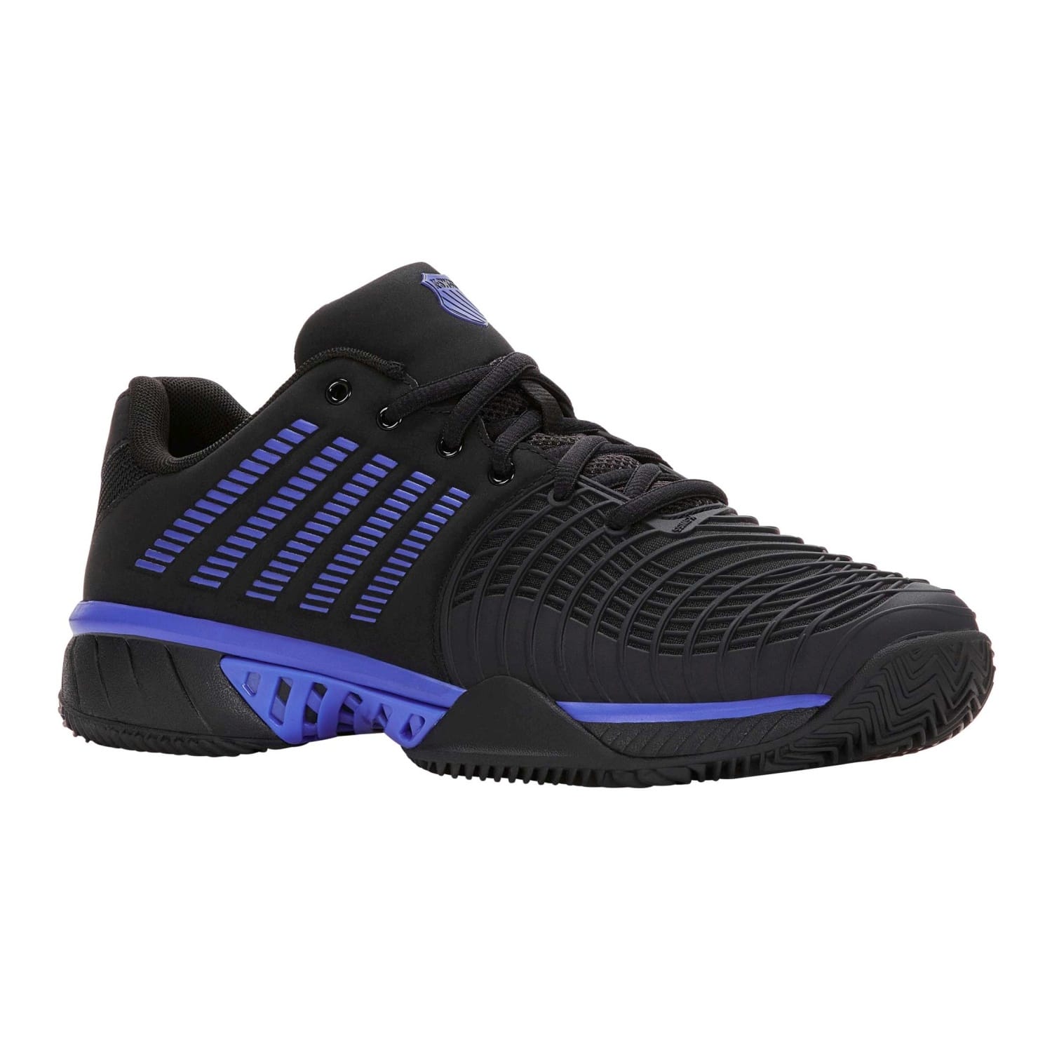 Zapatillas de tenis y pádel de hombre EXPRESS LIGHT 3 CLAY K·Swiss - Negro / Azul Negro / Azul-3