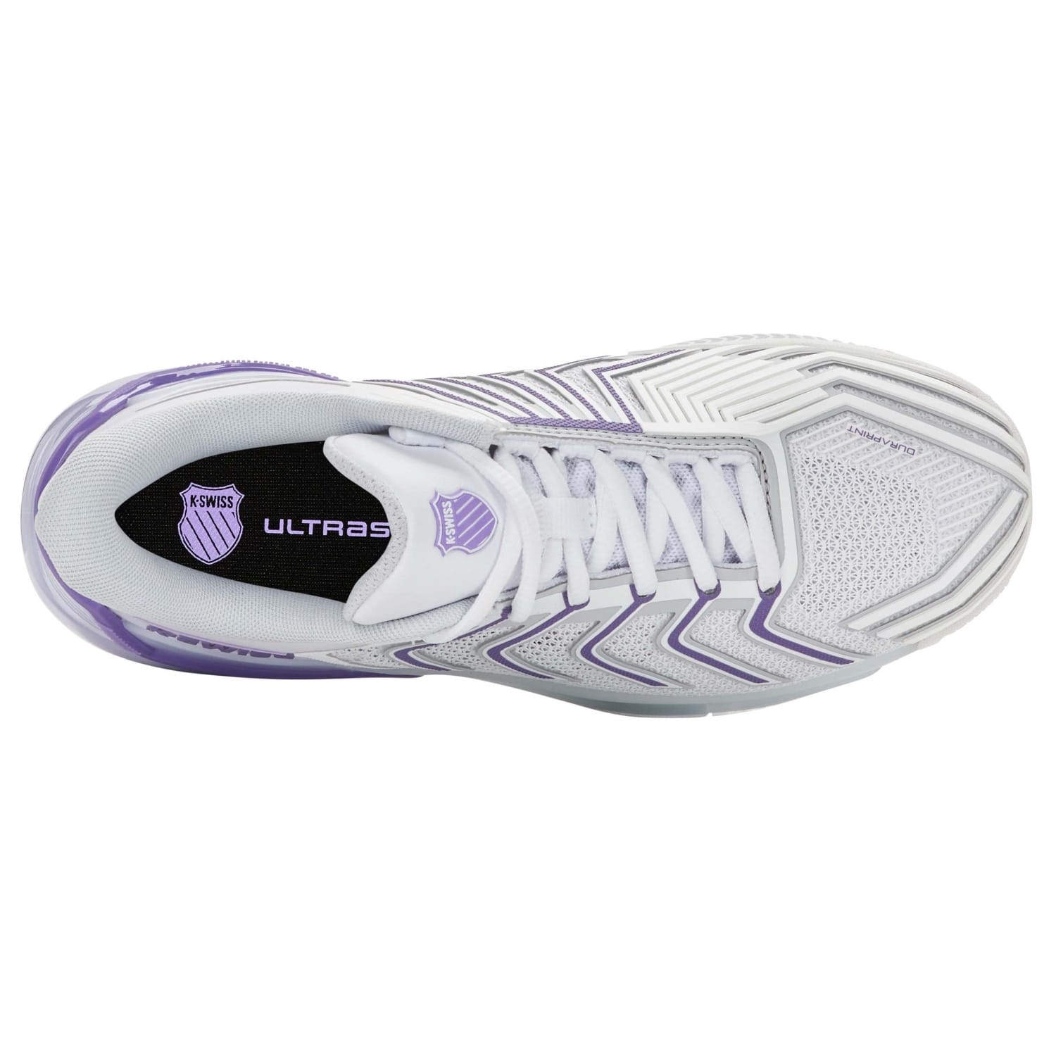 Zapatillas de tenis y pádel de mujer ULTRA SHOT 4 CLAY K·Swiss - Blanco/Morado Blanco/Morado-7