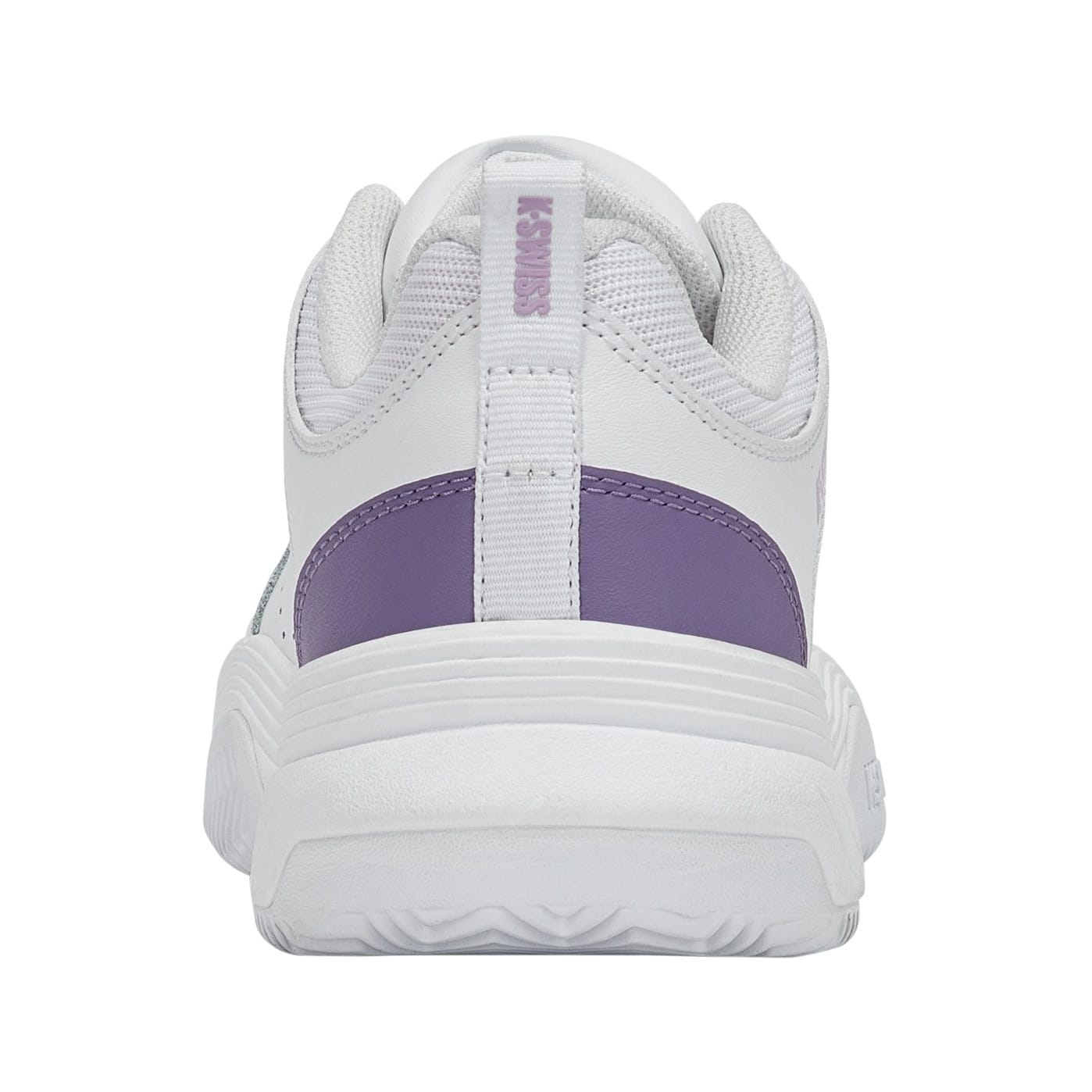 Zapatillas de tenis y pádel de mujer COURT EXPRESS 2 CLAY K·Swiss - Blanco/Morado Blanco/Morado-5