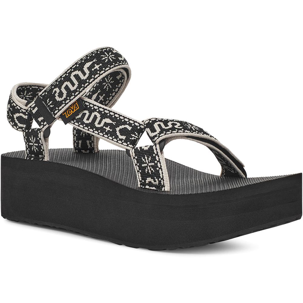 Sandalias casual de mujer Flatform Universal Teva - Blanco Blanco-2