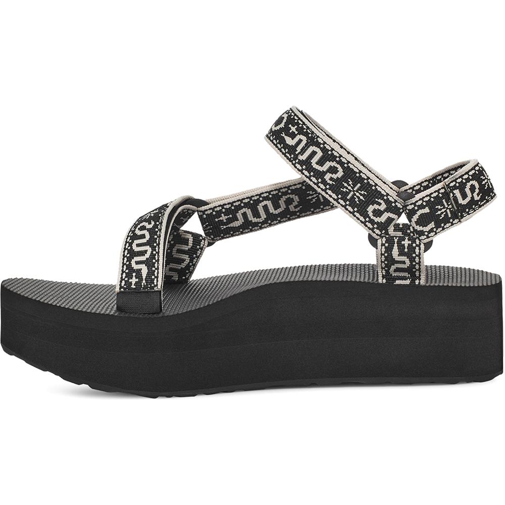 Sandalias casual de mujer Flatform Universal Teva - Blanco Blanco-3