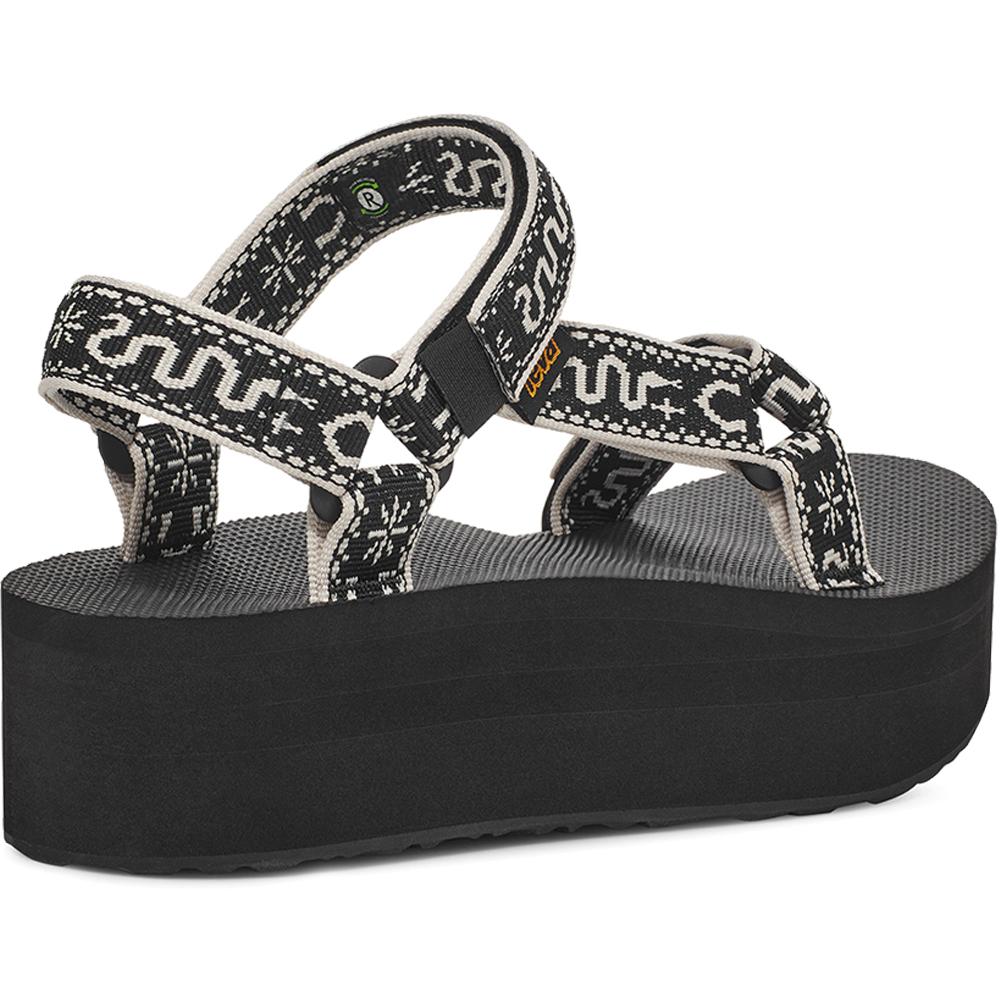 Sandalias casual de mujer Flatform Universal Teva - Blanco Blanco-4
