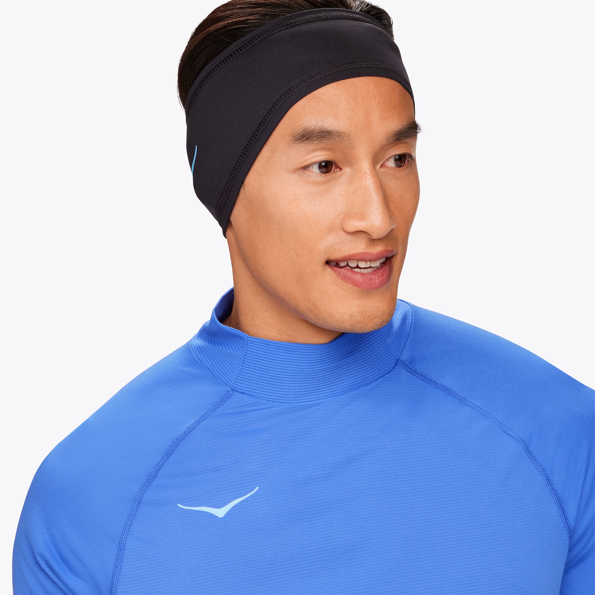 Cinta de pelo unisex COLDSNAP FLEECE HEADBAND Hoka - Negro Negro-4
