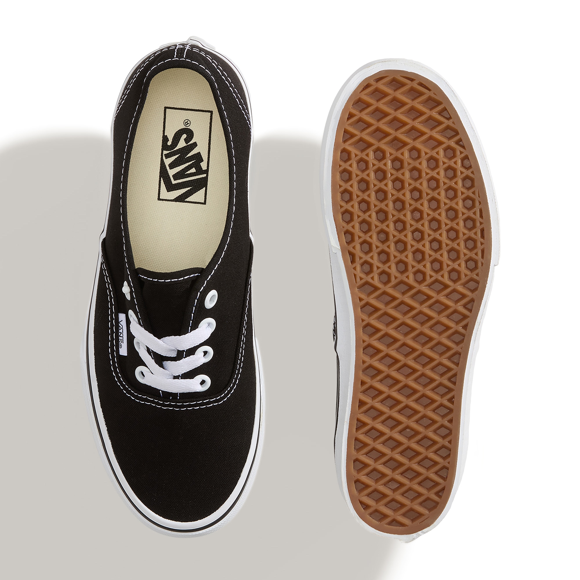 Zapatillas casual de mujer Authentic Stackform Vans - Negro / Blanco Negro / Blanco-3