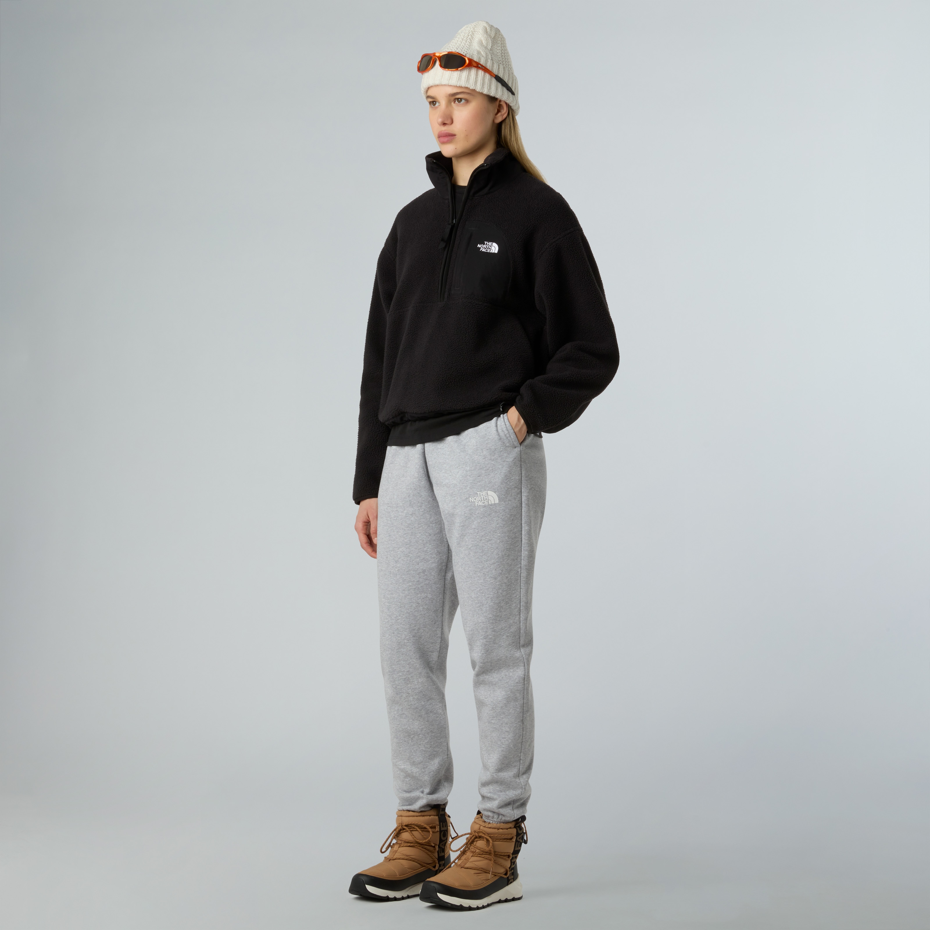 Botas de invierno impermeables con cordones de mujer ThermoBall™ The North Face - Marrón Marrón-7