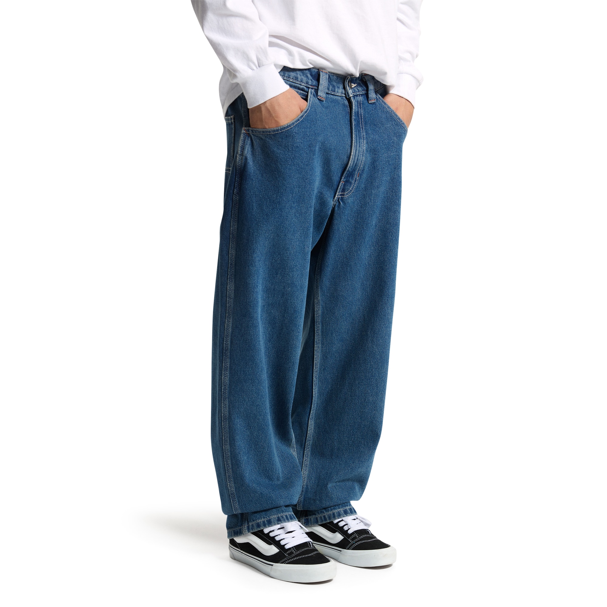 Zapatillas casual unisex Knu Skool Vans - Negro / Blanco Negro / Blanco-5