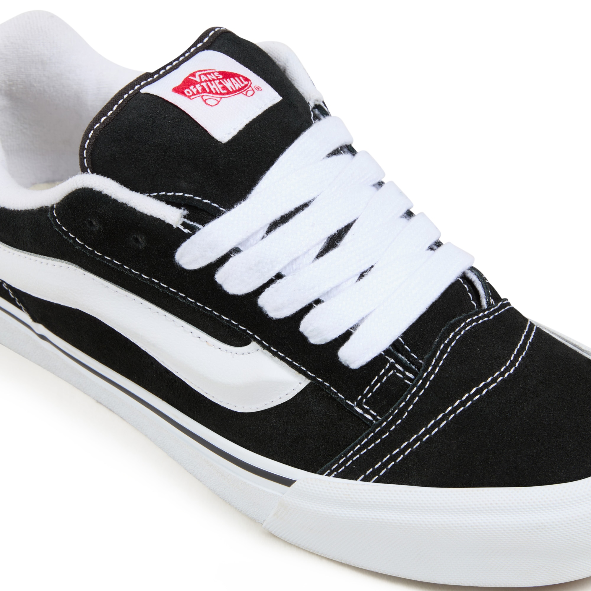 knu skool zapatos vans mujer el corte ingles invierno Zapatillas casual unisex Knu Skool Vans Negro Blanco