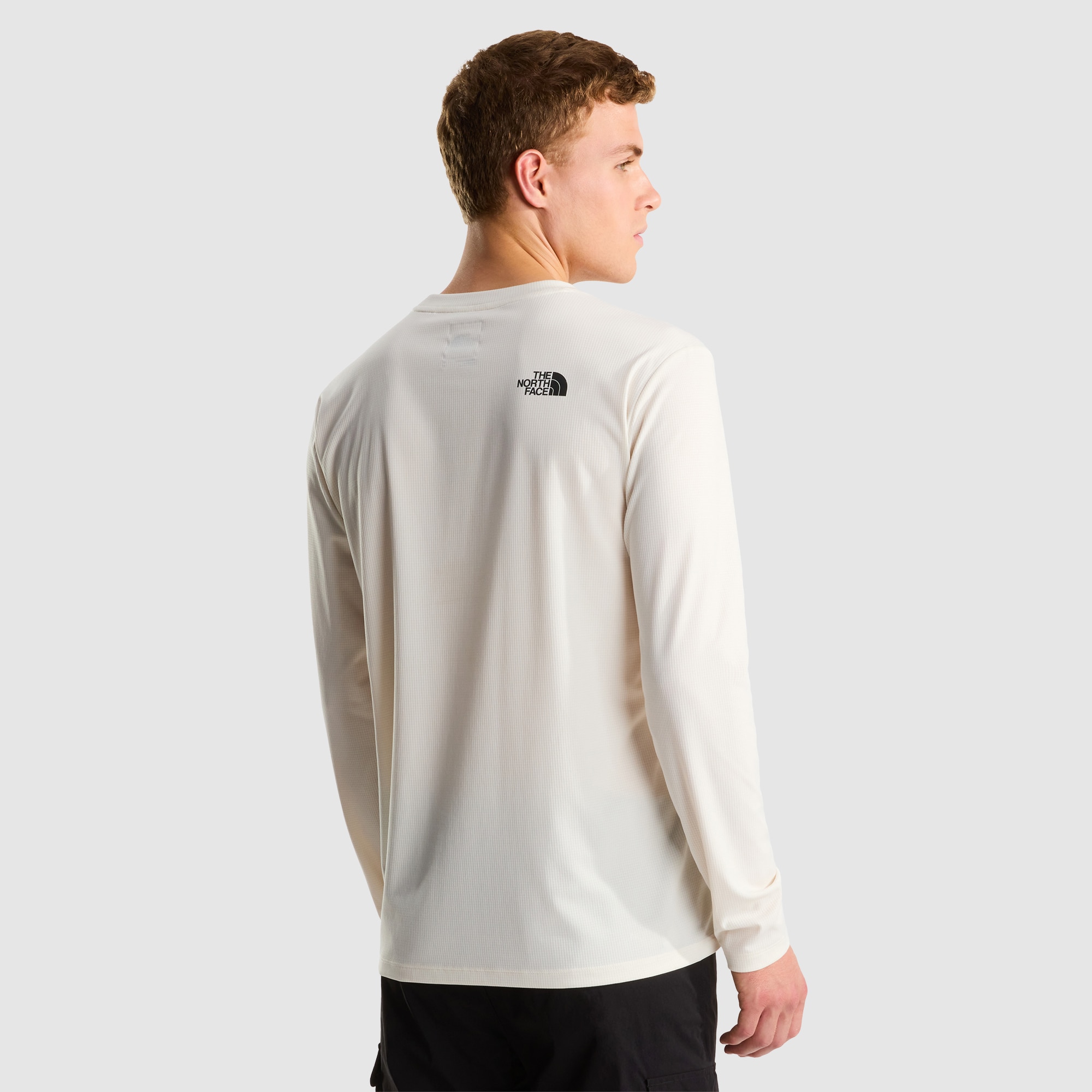 Camiseta de manga larga para hombre Shadow The North Face - Blanco Blanco-3