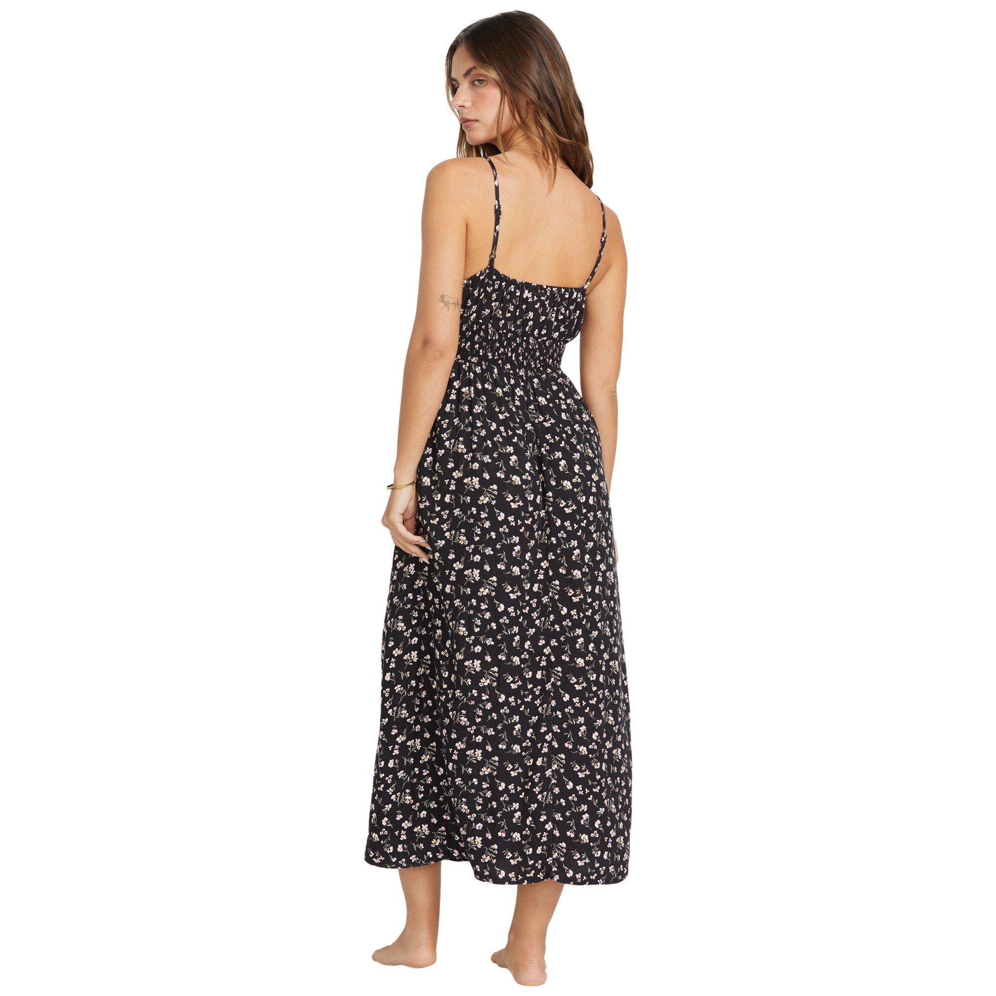 Maxivestido de mujer Take Your Time Billabong - Negro Negro-2