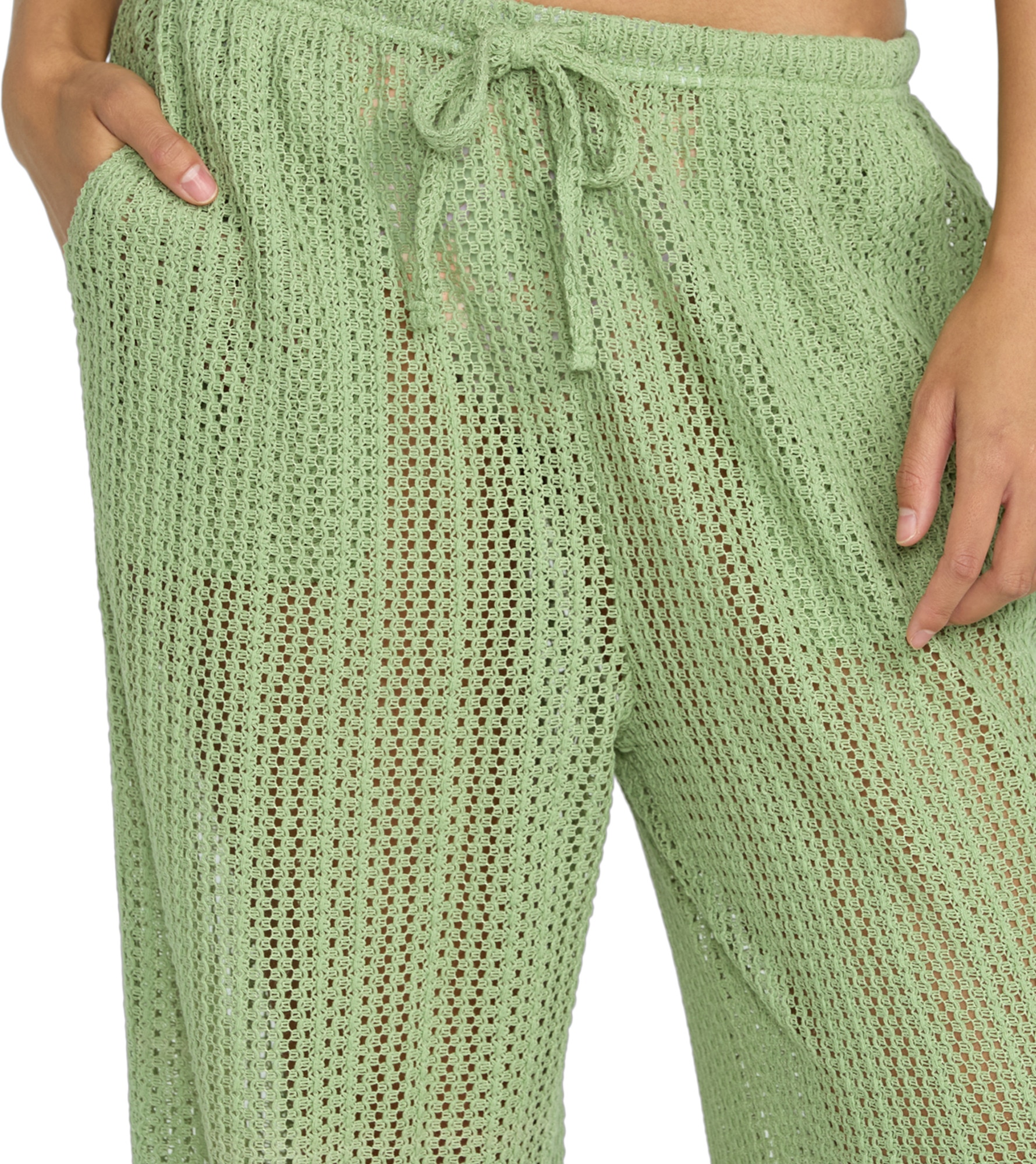 Pantalón de mujer Tropic Beach Billabong - Verde Verde-5